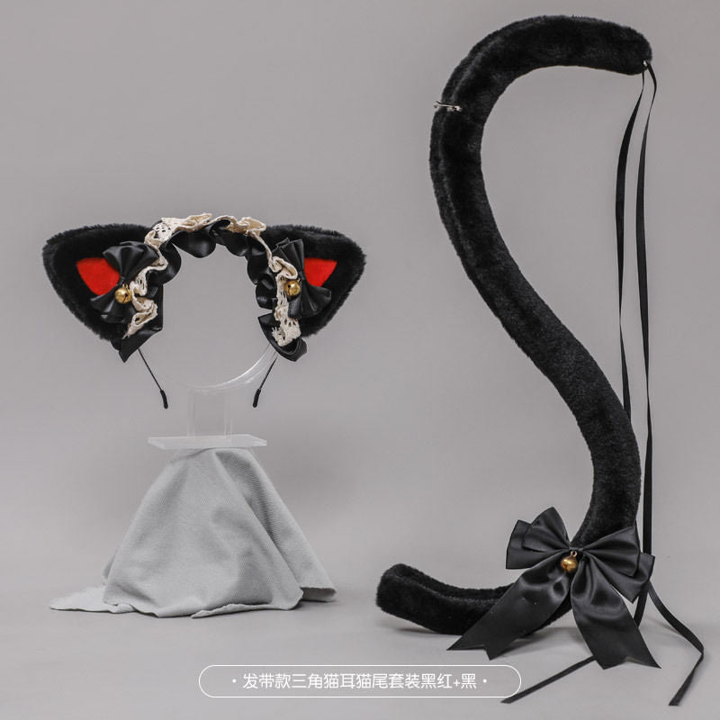 Handmade Lolita Hairband Cosplay Tail