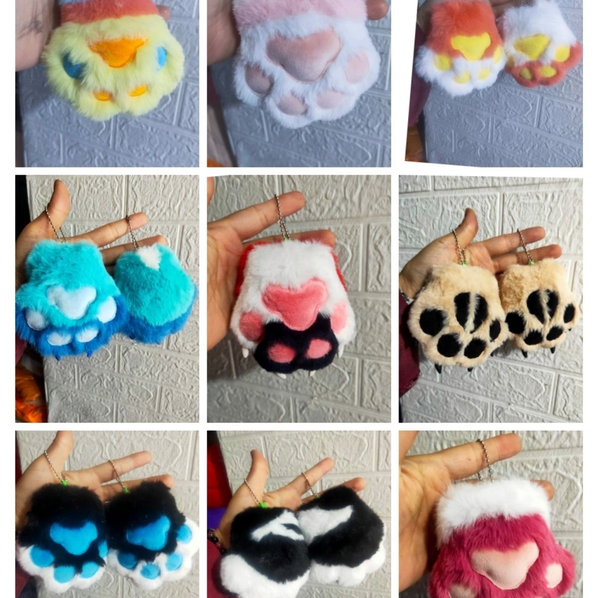 Animal costume animal claw pendant finished product, 10×10㎝