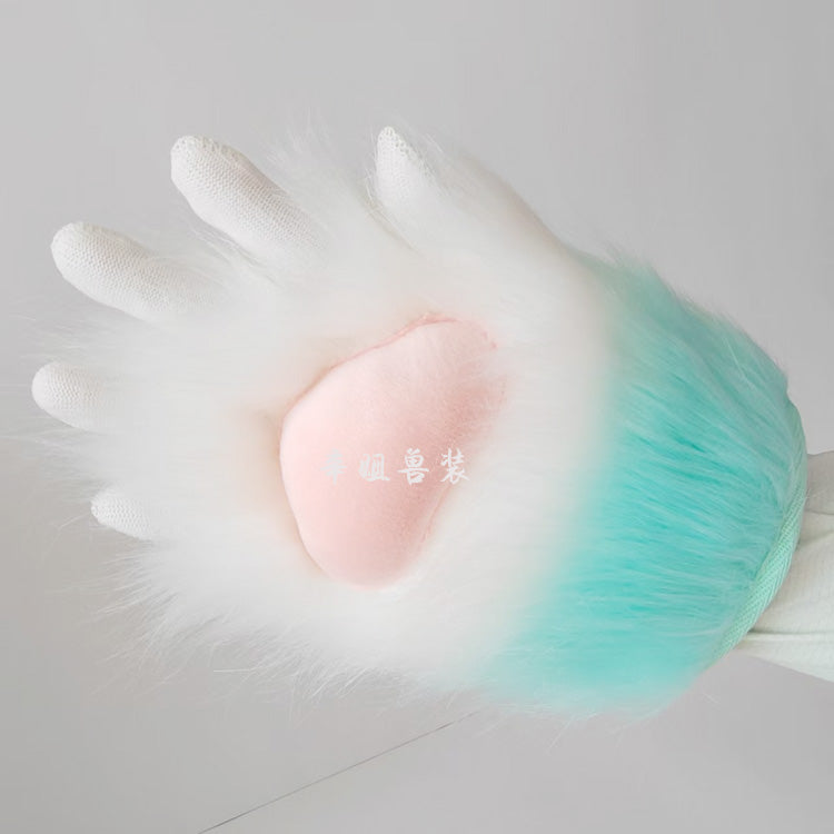 24 colors Furry Half Claw Color Matching Furry Claw