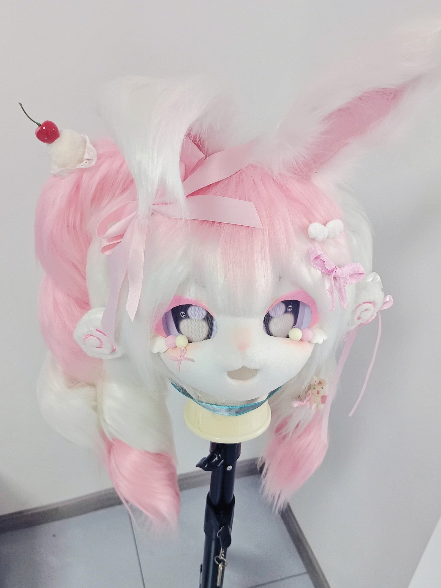 [Bunny] Pink and white bunny cake Kig Fursuits Stock