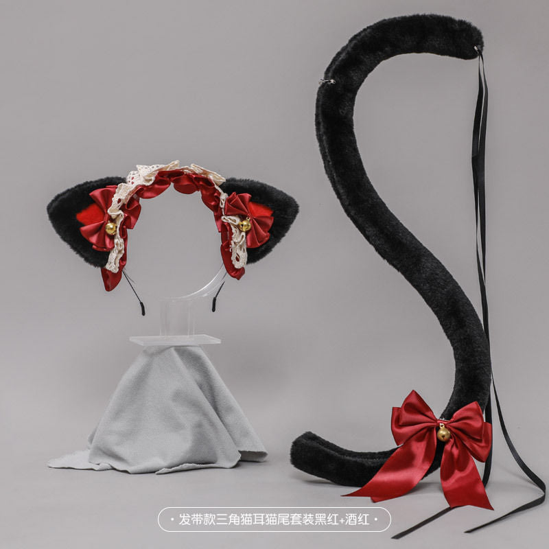 Handmade Lolita Hairband Cosplay Tail