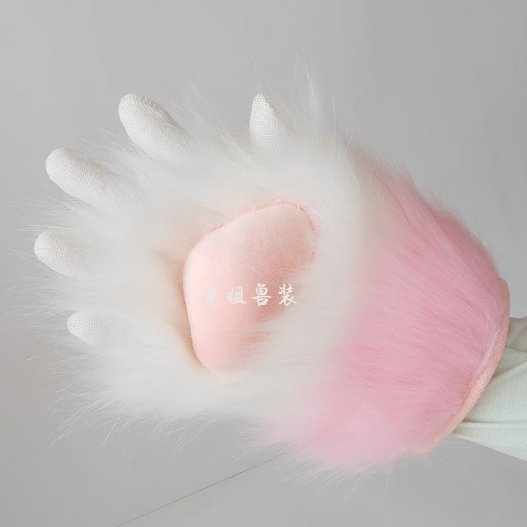 24 colors Furry Half Claw Color Matching Furry Claw