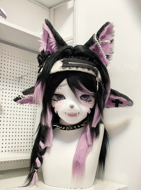 Commission Devil Kig Head Fursuits Stock add tail