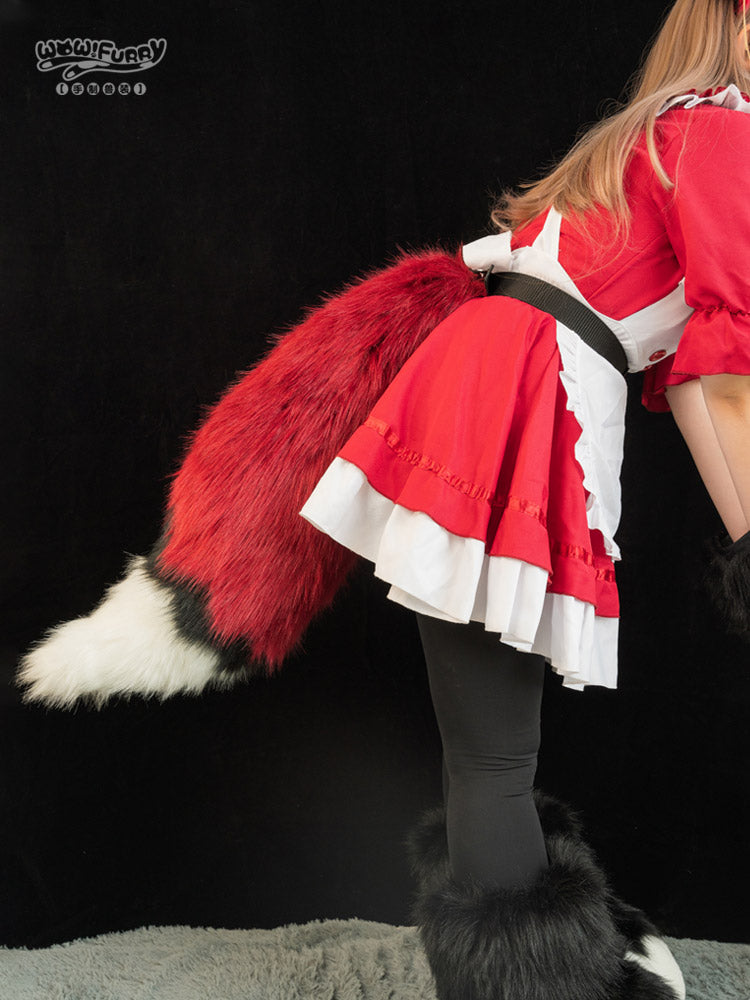 Handmade cartoon fursuit tail