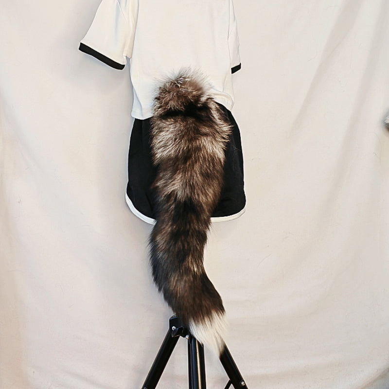 [Electric tail] Brown, black and gray electric beast tail three-speed variable speed drooping smart model