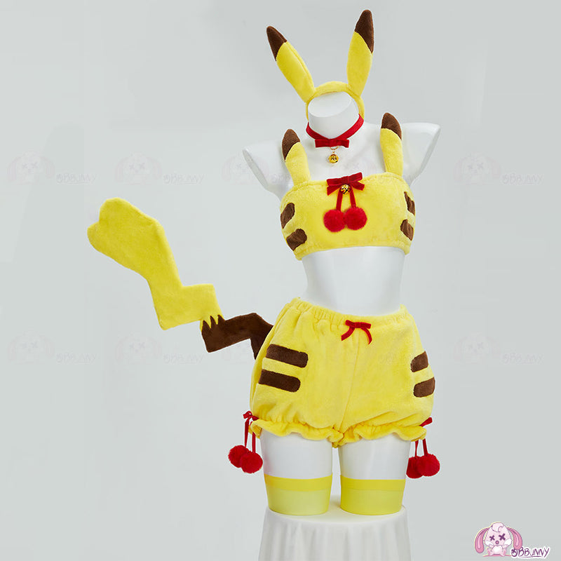 cos dream pikachu split plush