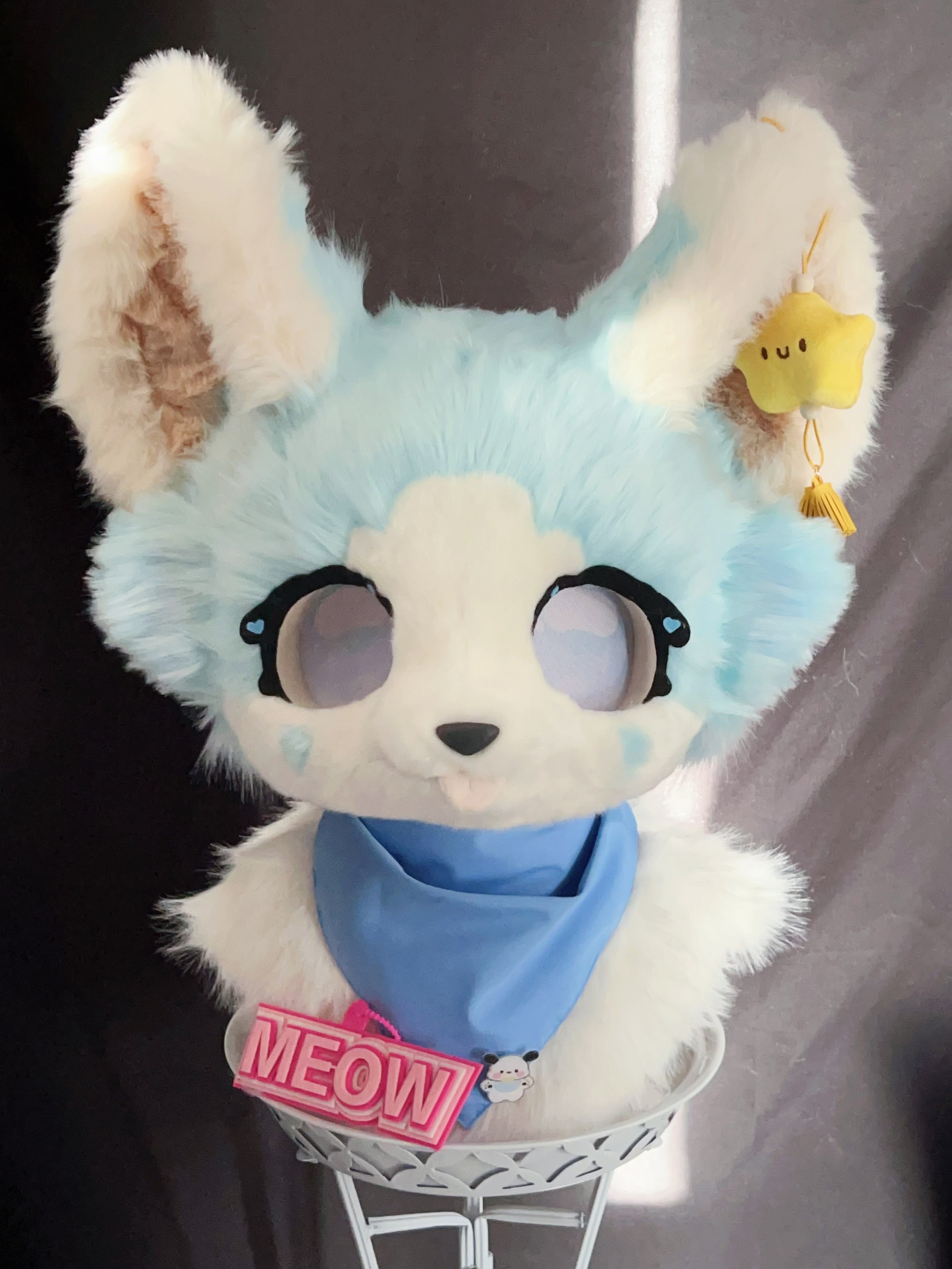 <OMOMO Selection> Blue Mouse Kemono Fursuits（Removable hair）