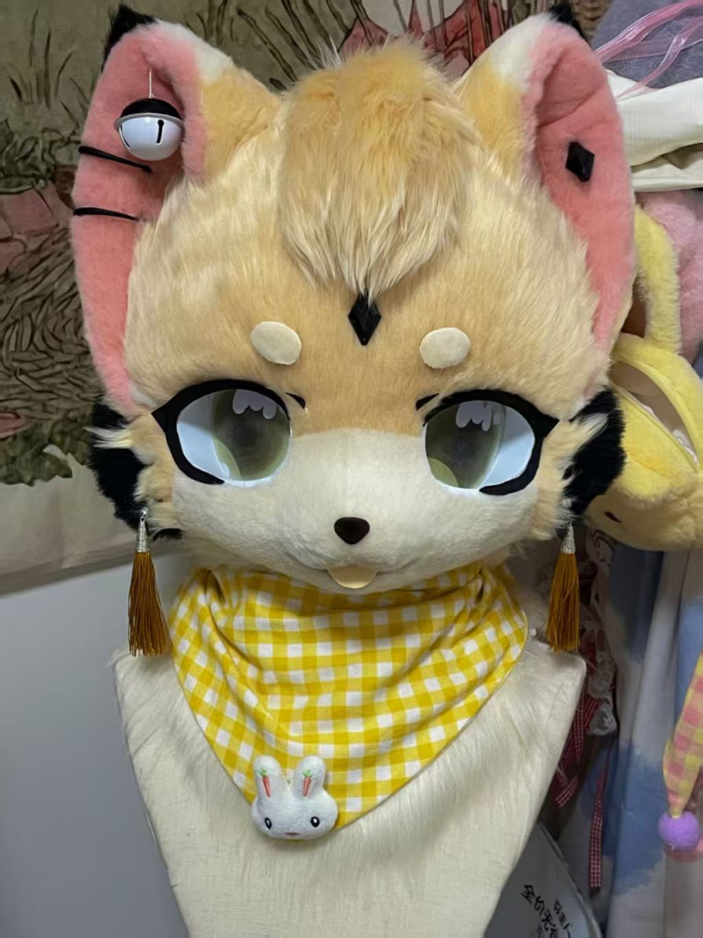 [Puppy] Three Flower Puppy Kemono Fursuits Stock