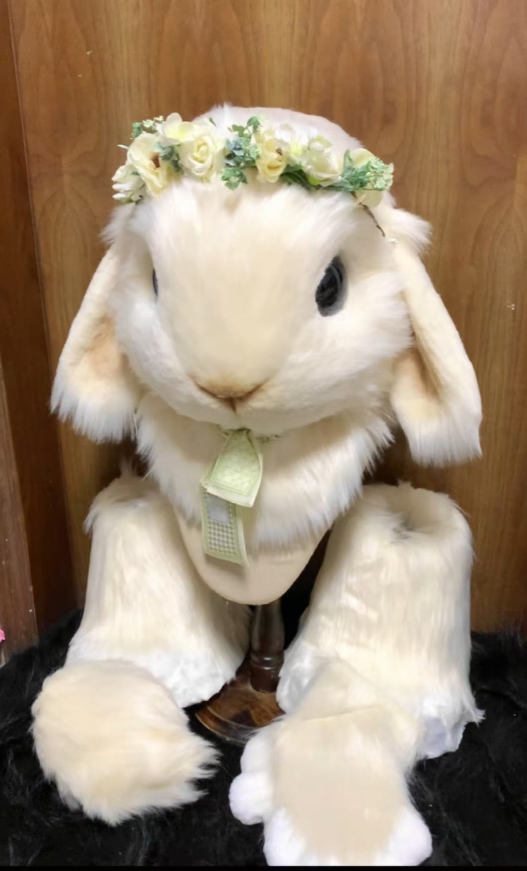 [Rabbit] Full Set Bunny with wreath kemono fursuits stock