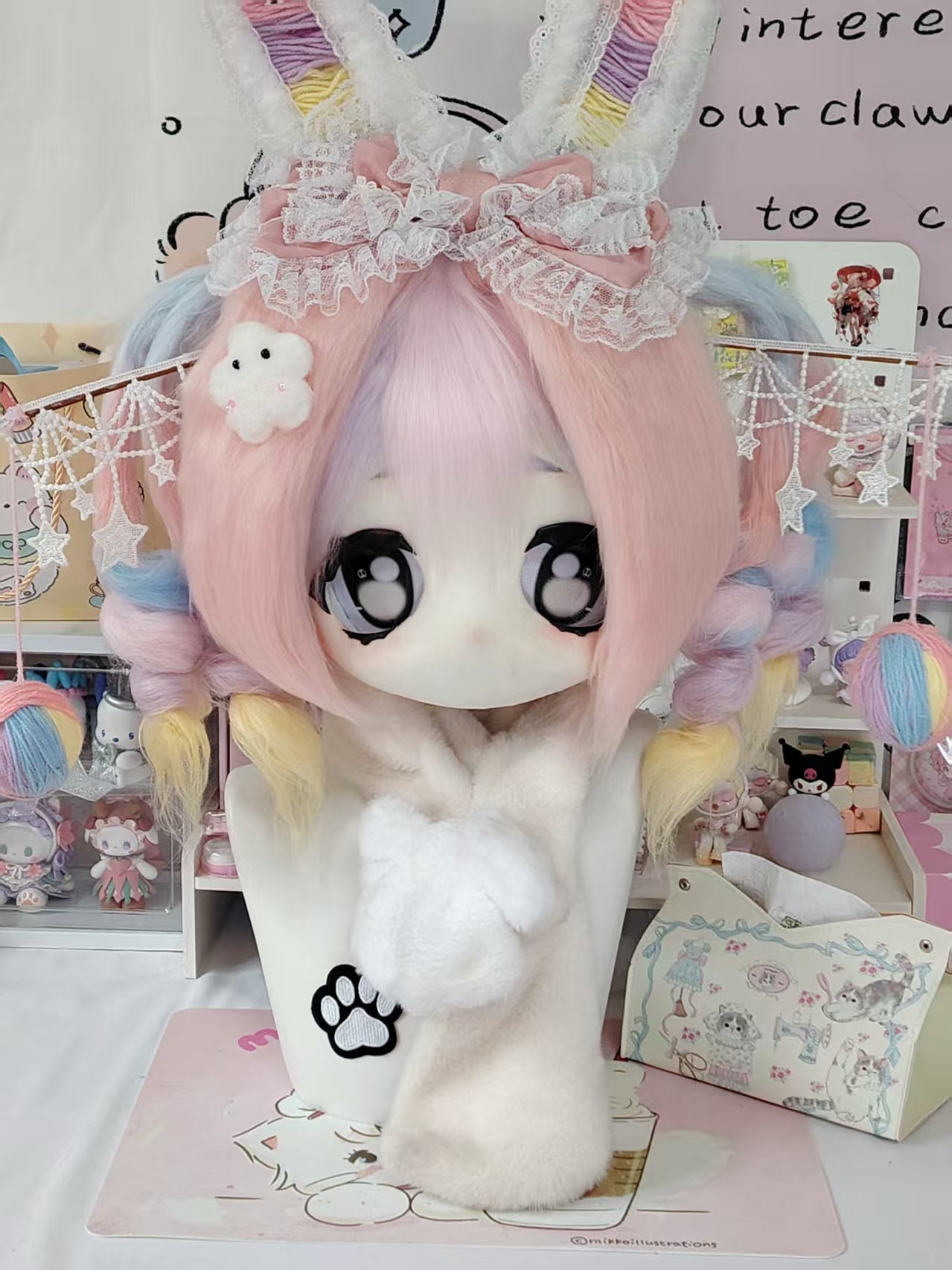 [Leopard couple] Yarn ball rabbit Kig Fursuits Stock