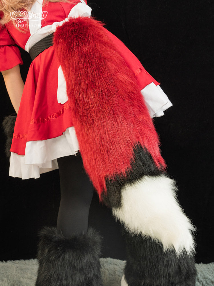 Handmade cartoon fursuit tail