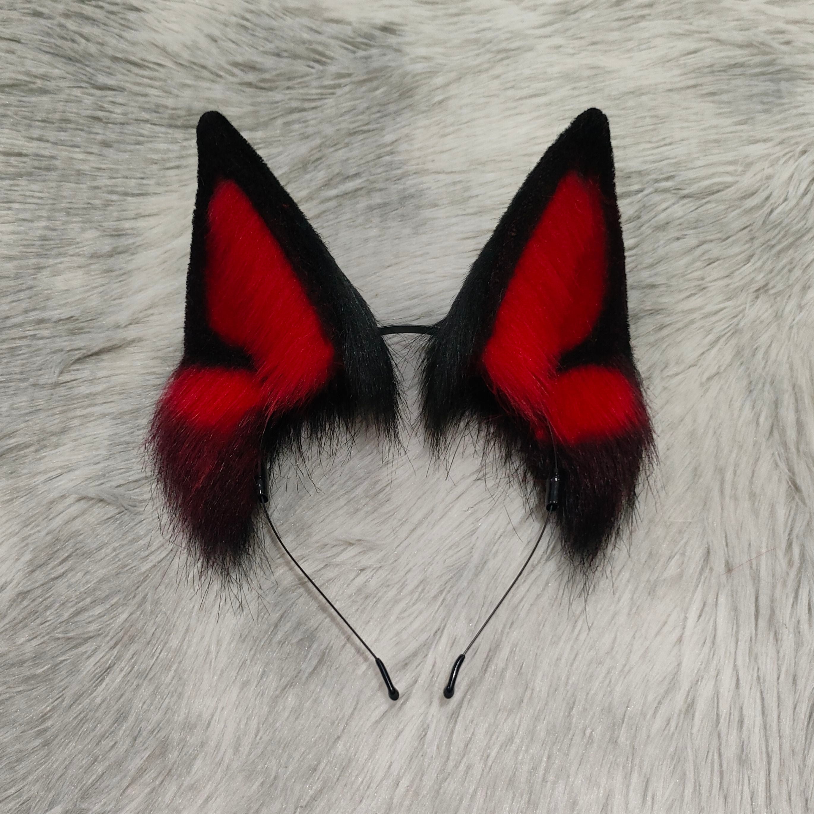 Handmade cosplay German Shepherd Hellhound ears and tail