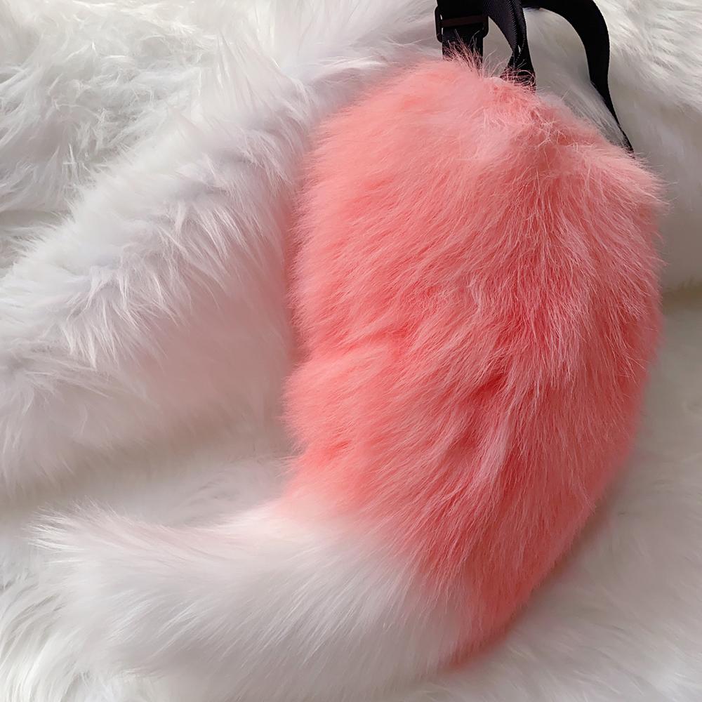 cos pink animal ears headband