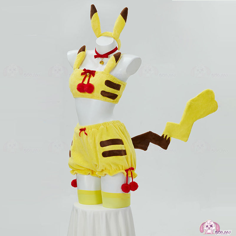 cos dream pikachu split plush
