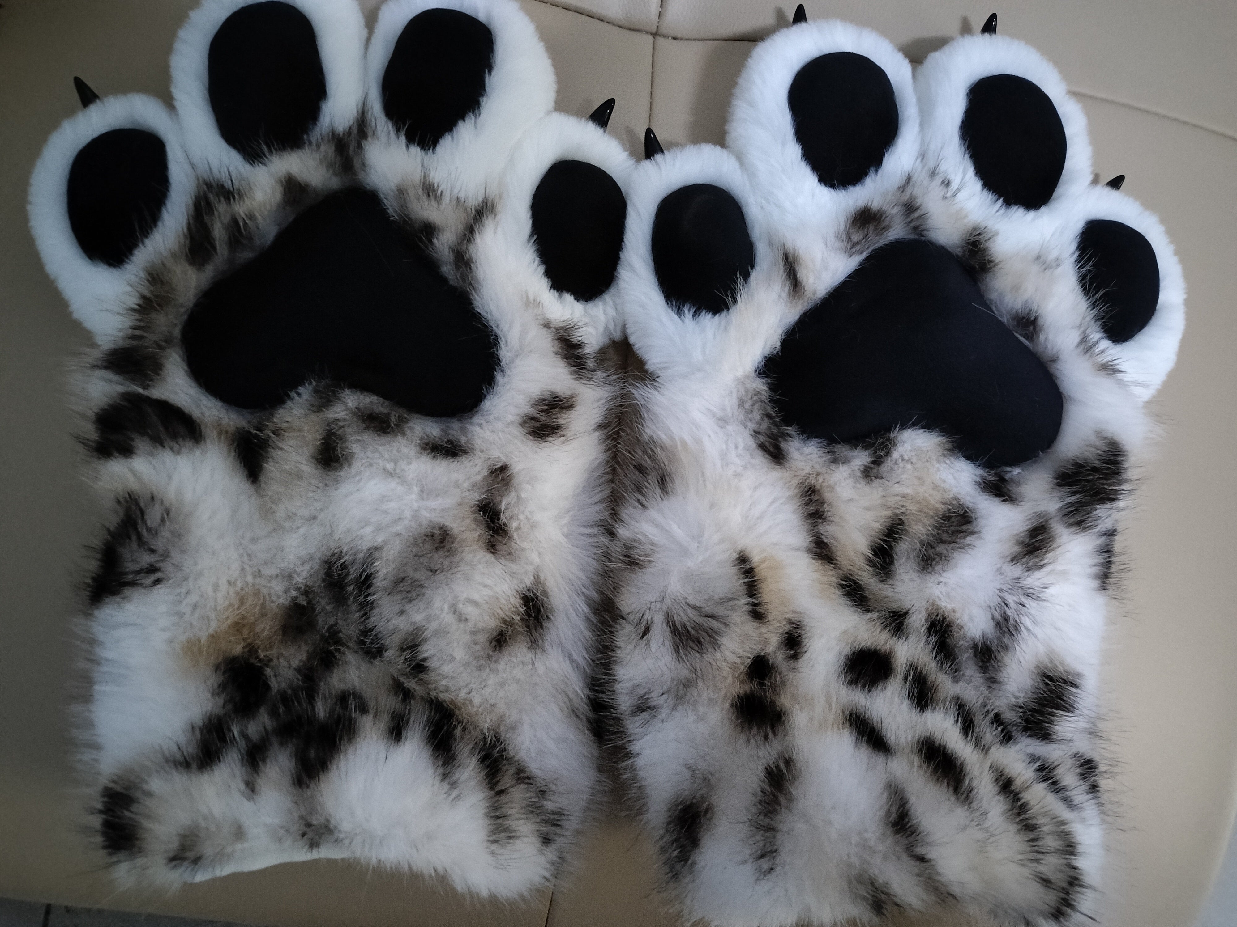 Animal claws furry squeaking cat claws gloves cosplay