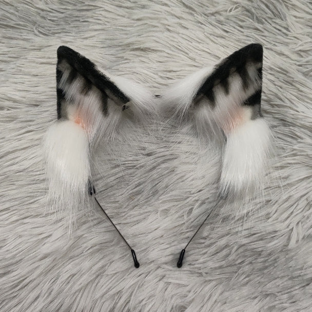 Handmade simulation cosplay tabby cat cos