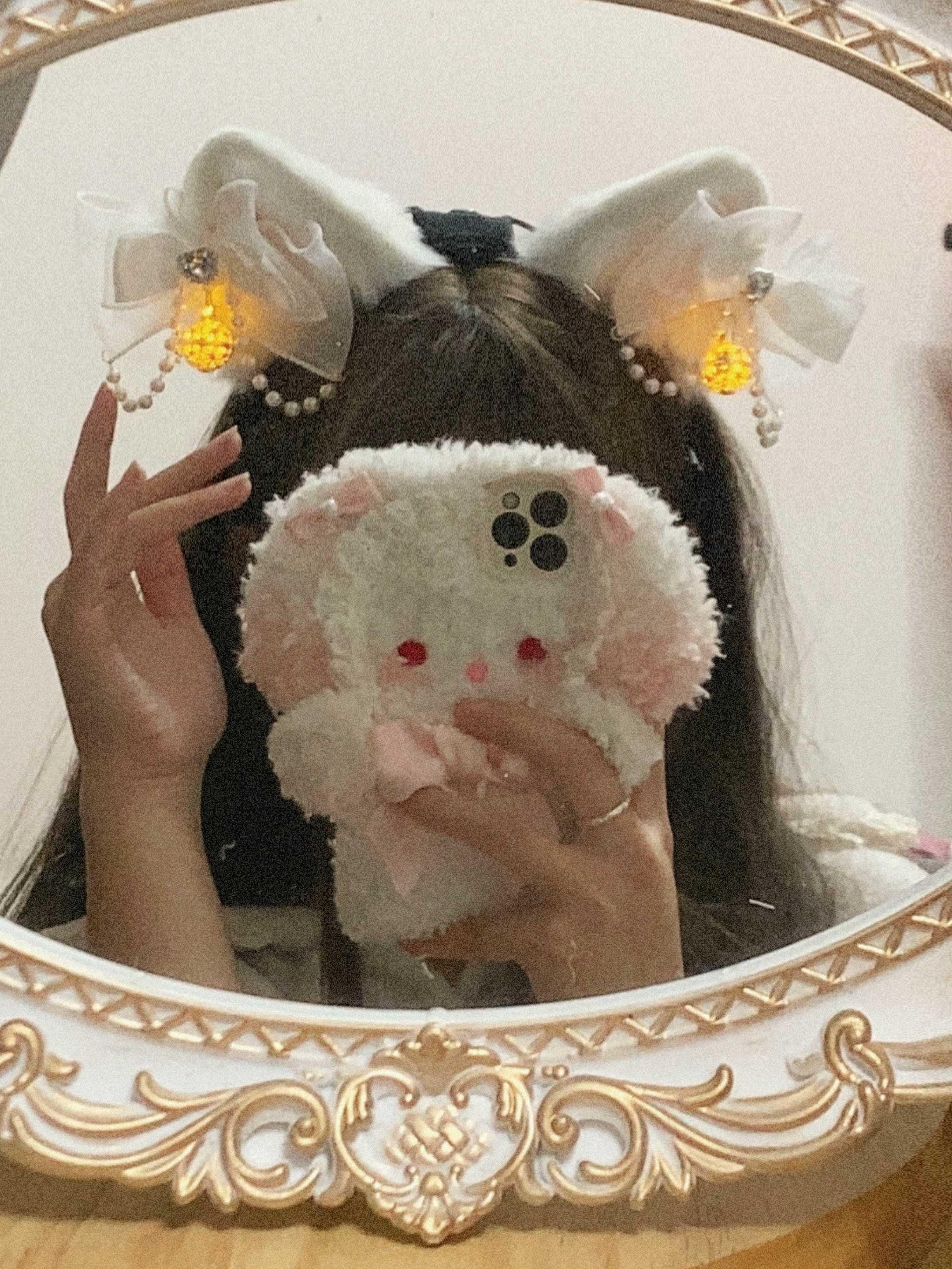 Electric touch sensing cat ears