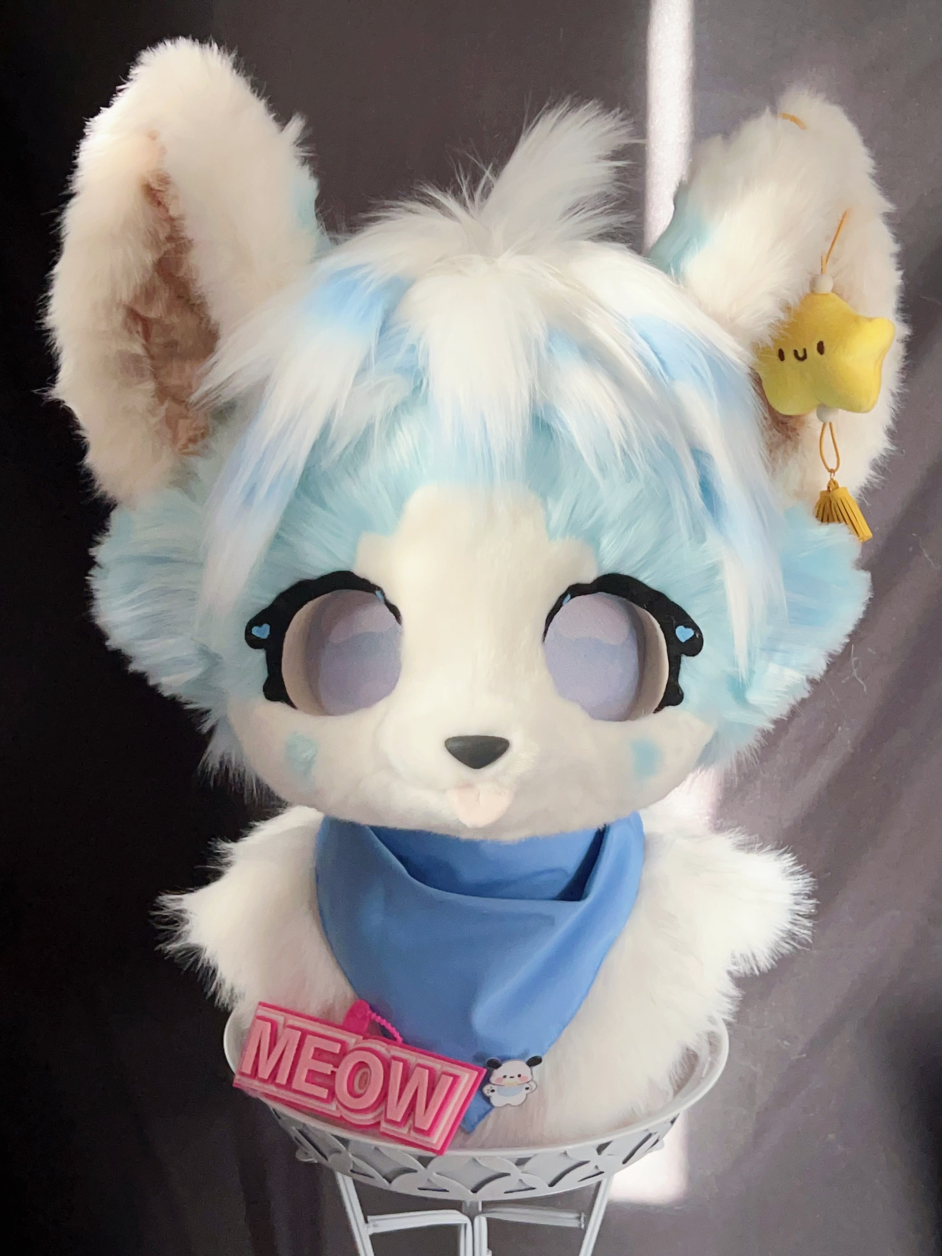 <OMOMO Selection> Blue Mouse Kemono Fursuits（Removable hair）