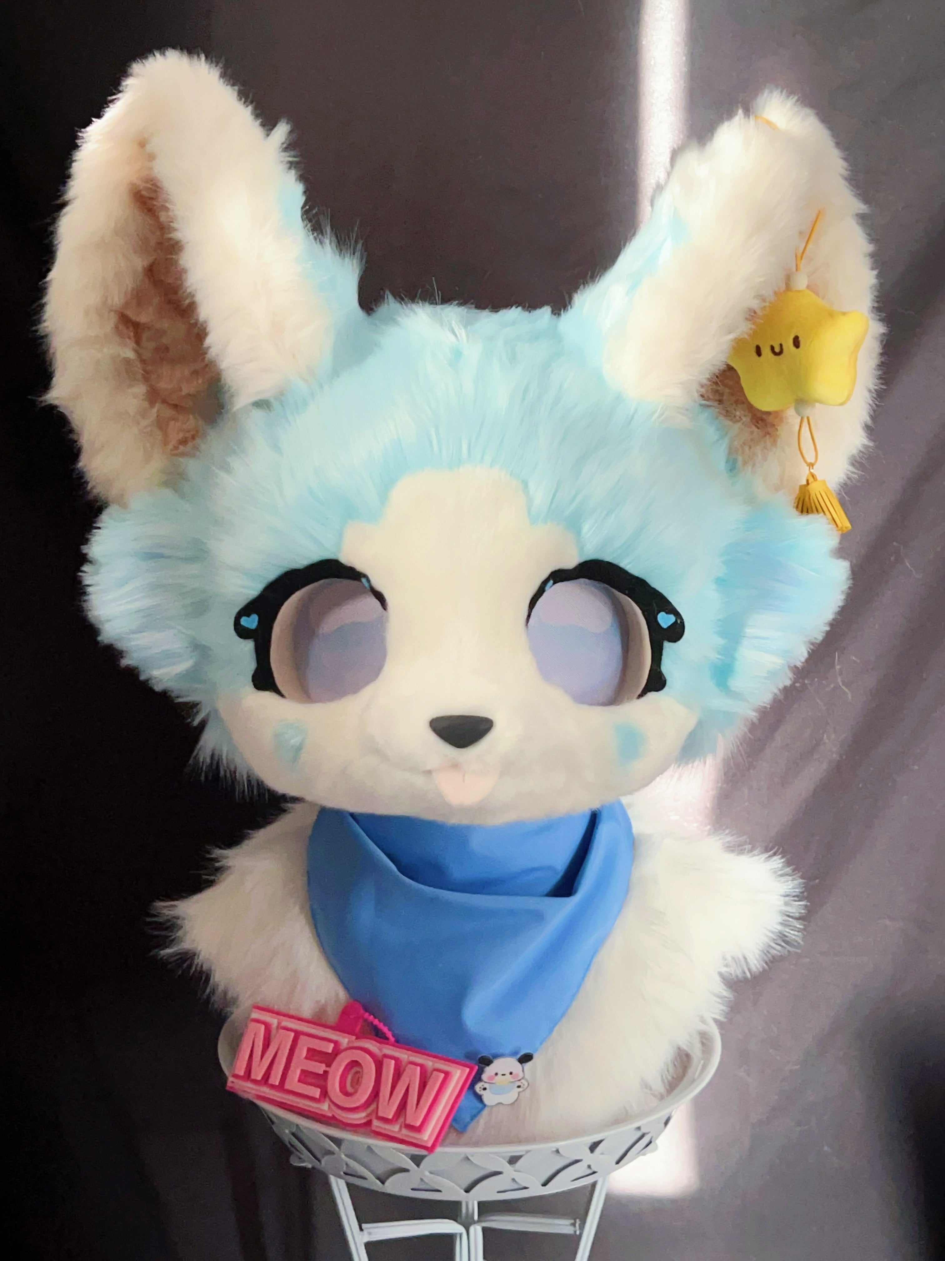 <OMOMO Selection> Blue Mouse Kemono Fursuits（Removable hair）