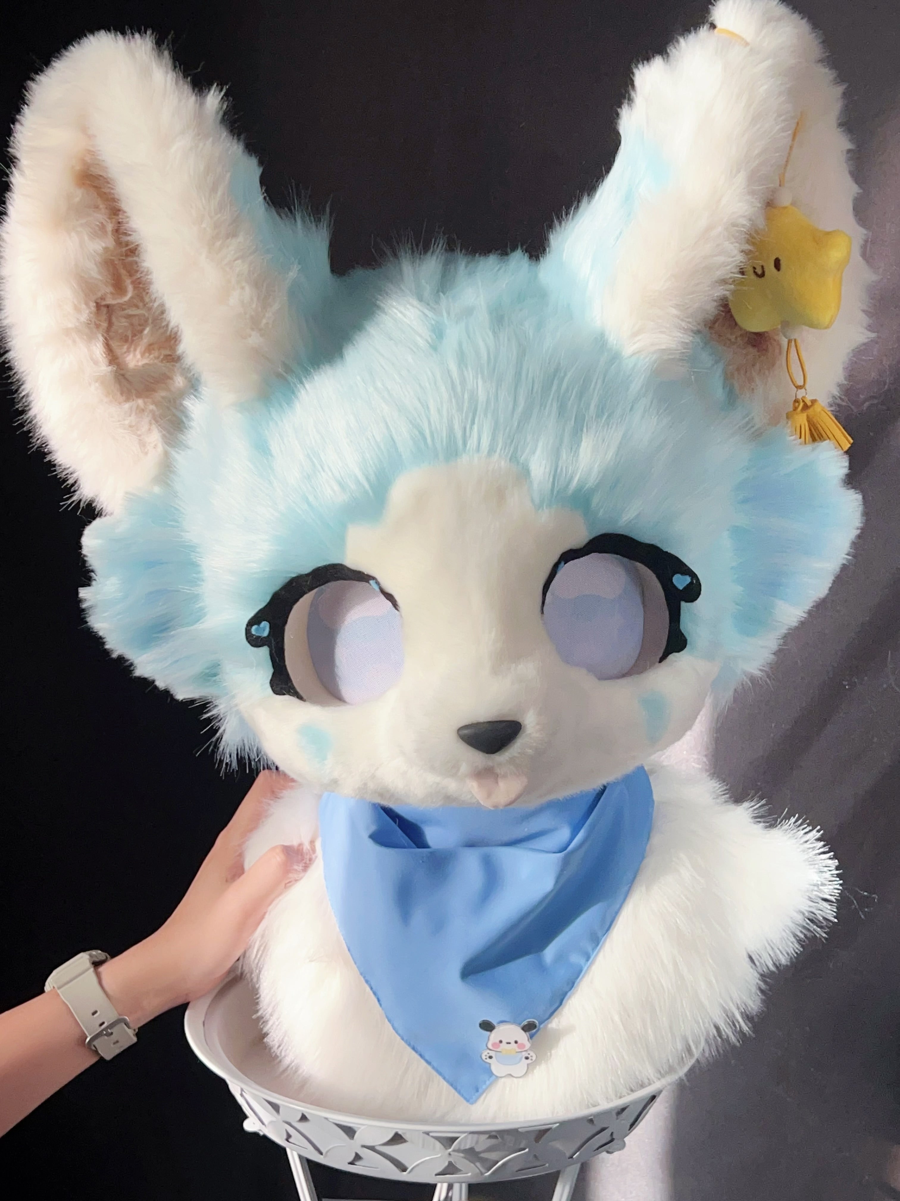 <OMOMO Selection> Blue Mouse Kemono Fursuits（Removable hair）