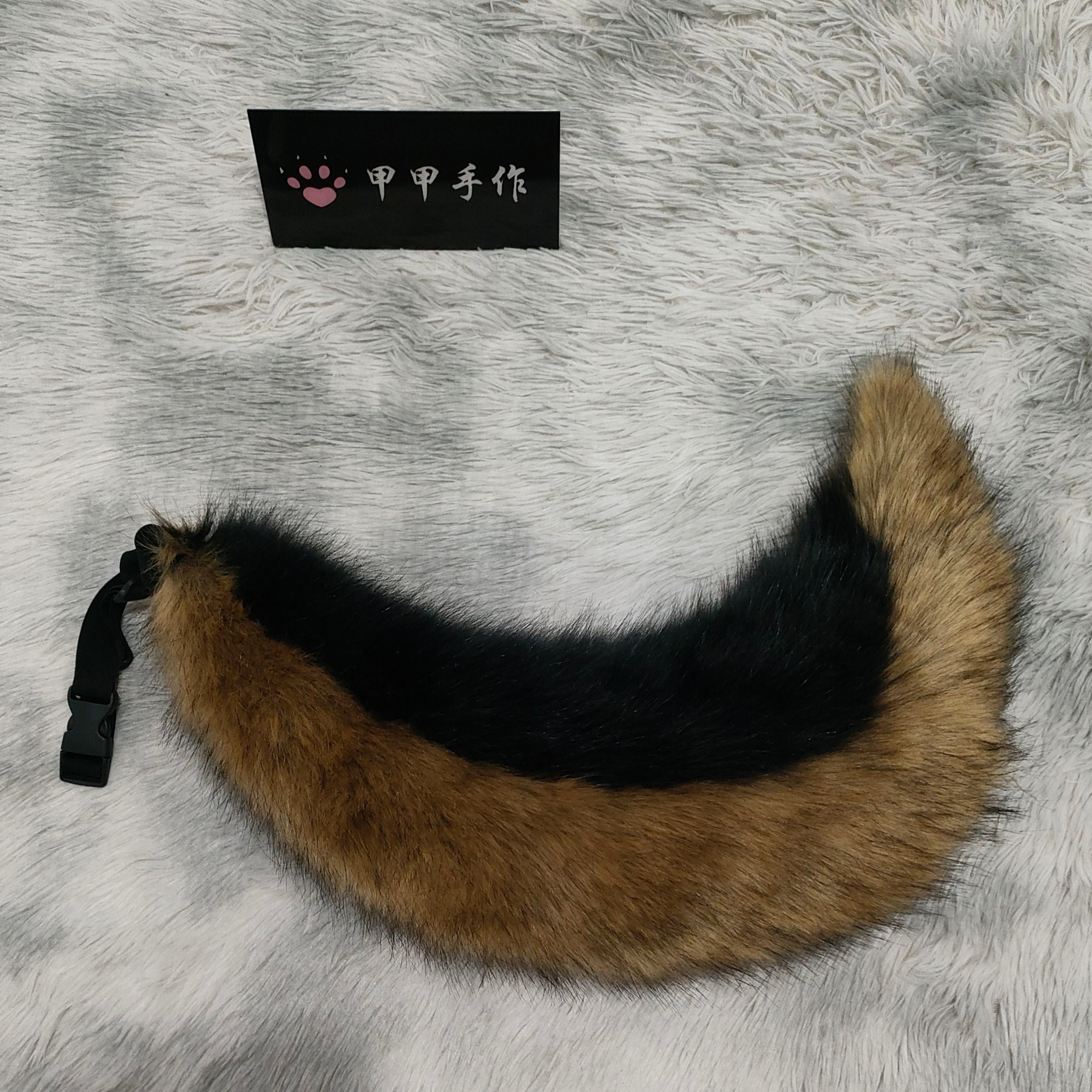 Wolf ears and wolf tail cosplay headband