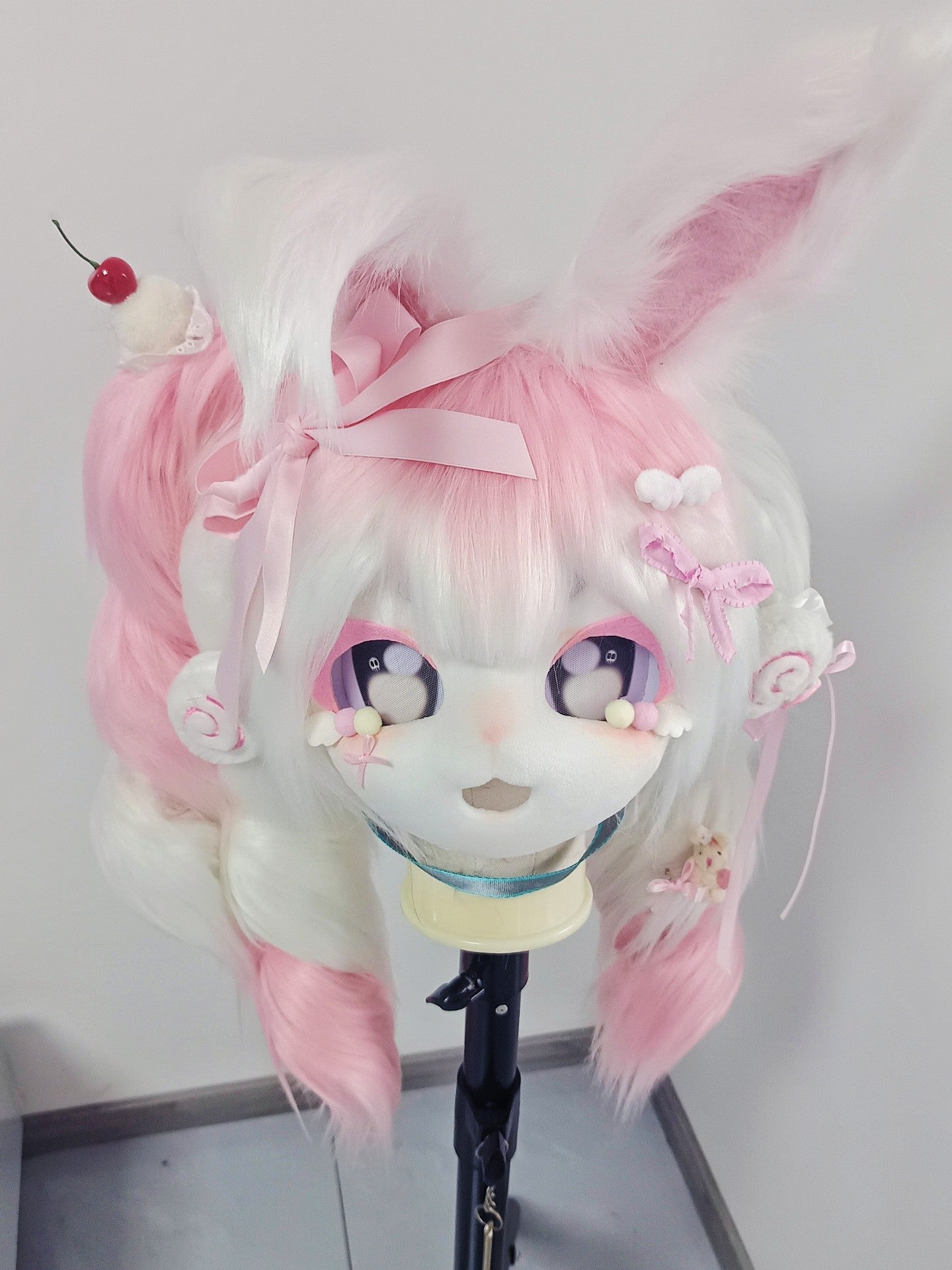 [Bunny] Pink and white bunny cake Kig Fursuits Stock