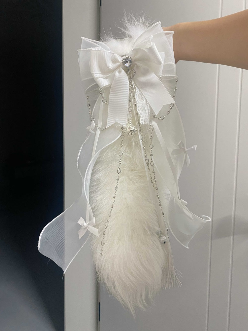Original electric tail DIY handmade custom luminous bell