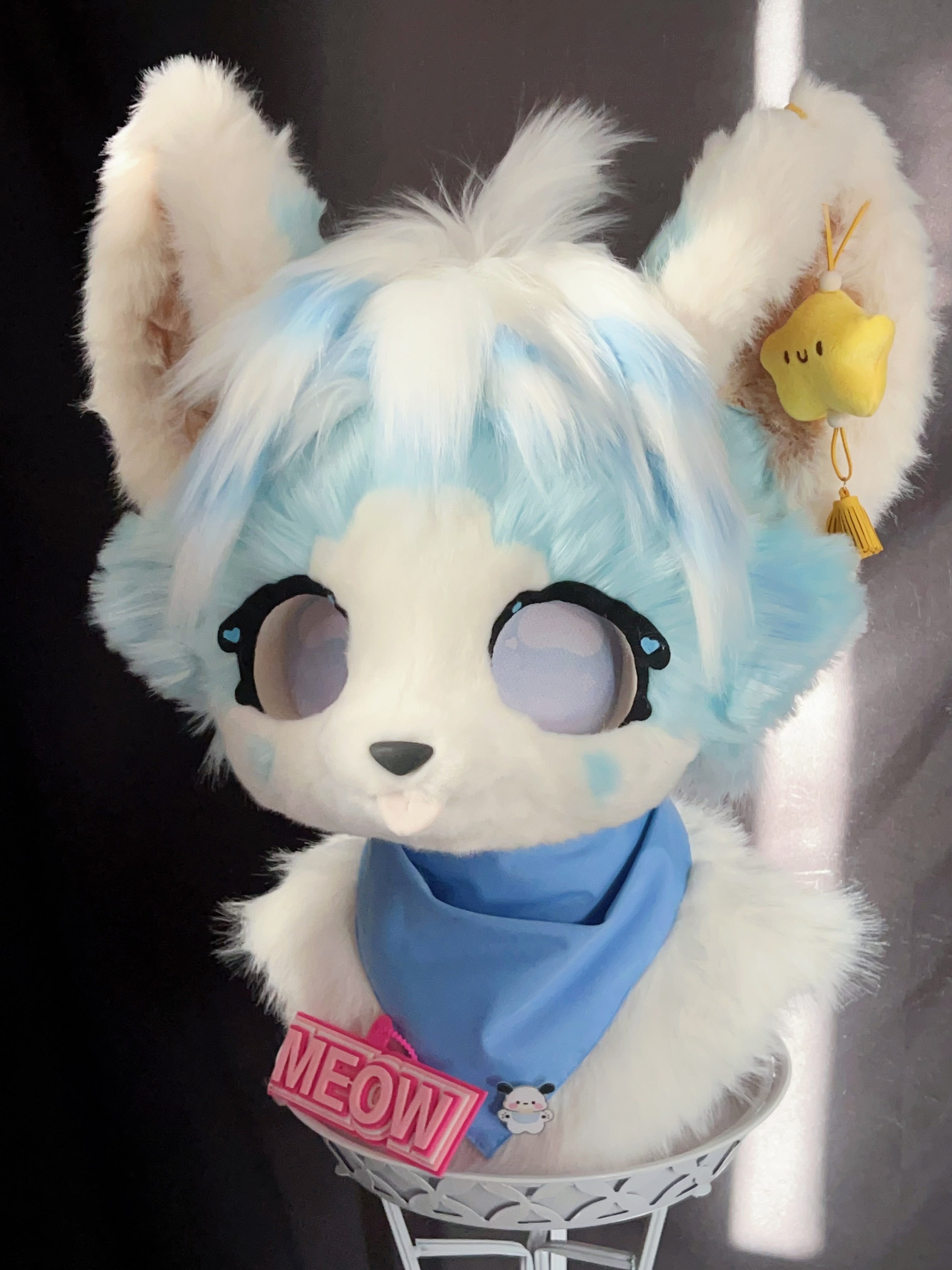 <OMOMO Selection> Blue Mouse Kemono Fursuits（Removable hair）