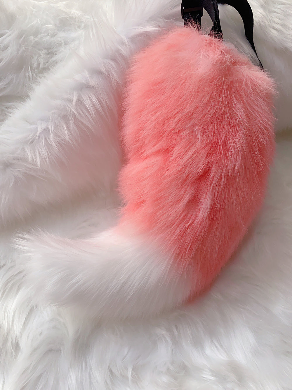 cos pink animal ears headband