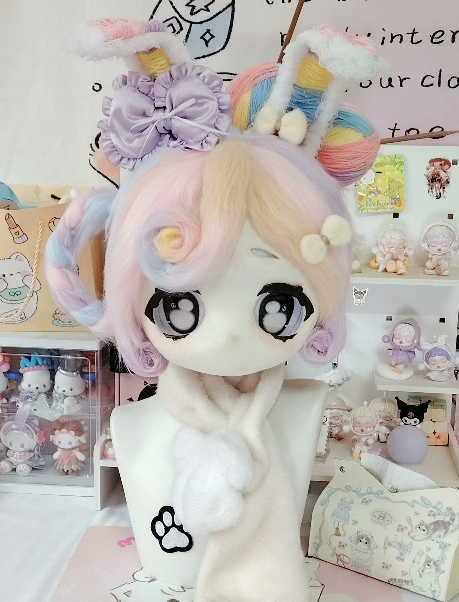 [Leopard couple] Yarn ball rabbit Kig Fursuits Stock