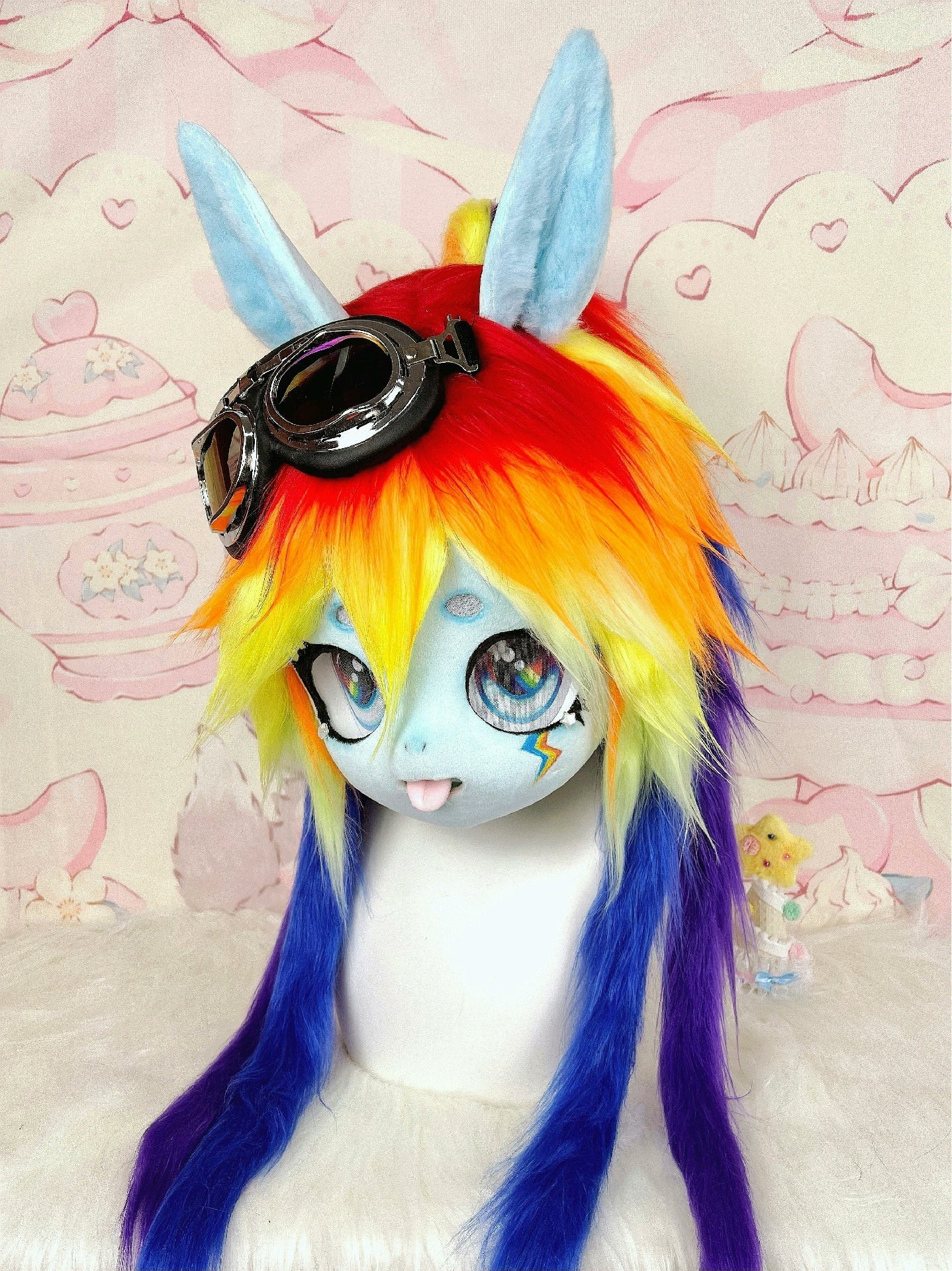 [Rainbow Dash] Rainbow Dash from My Little Pony Kig Fursuits Stock