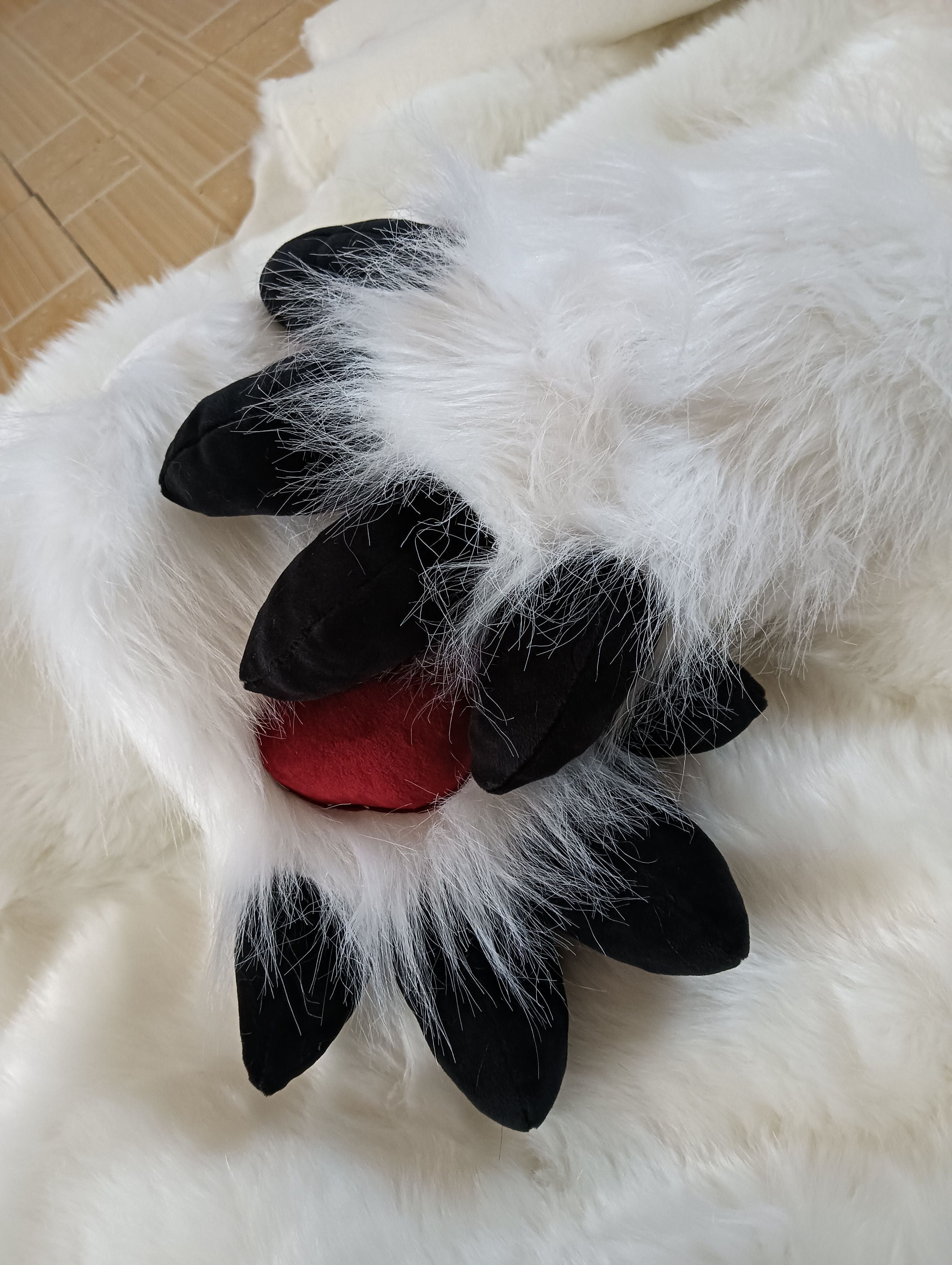 Cosplay plush furry costume parts
