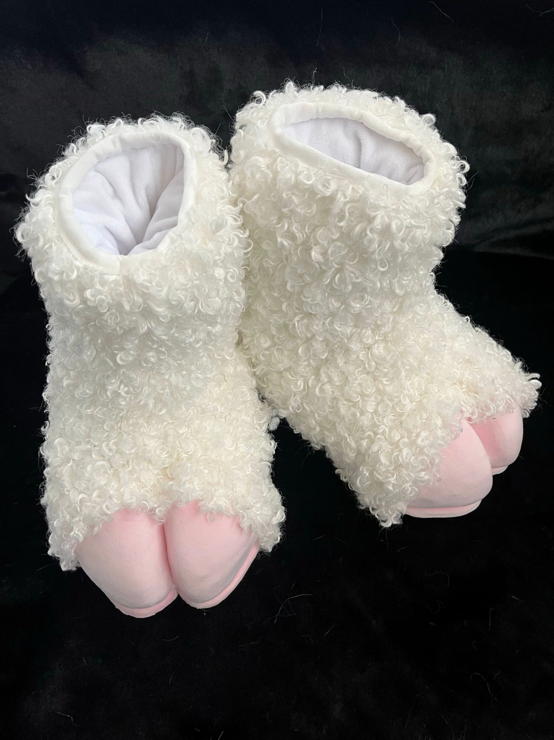 Furry lamb hoof outdoor hoof in stock
