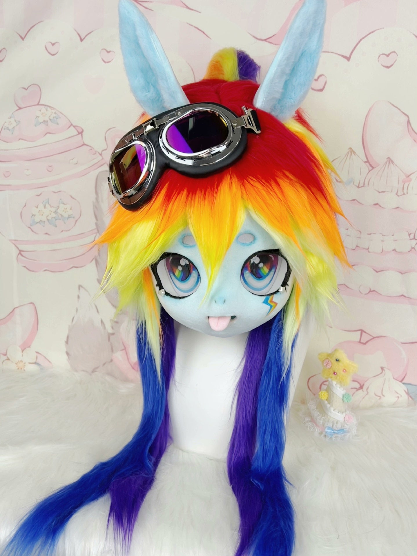 [Rainbow Dash] Rainbow Dash from My Little Pony Kig Fursuits Stock