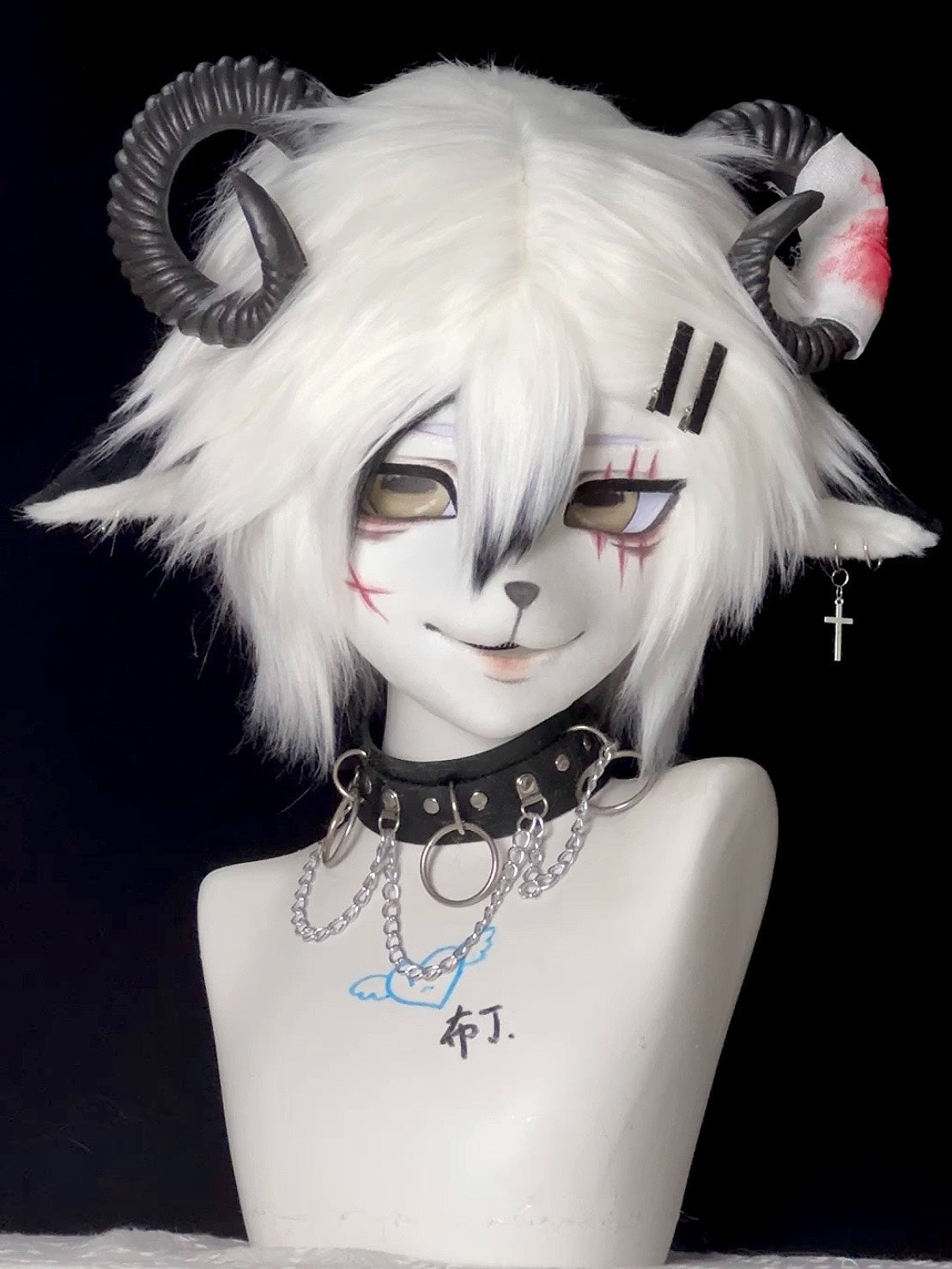 [Fina] - [Goat] Dark Cross Goat kig fursuits stock