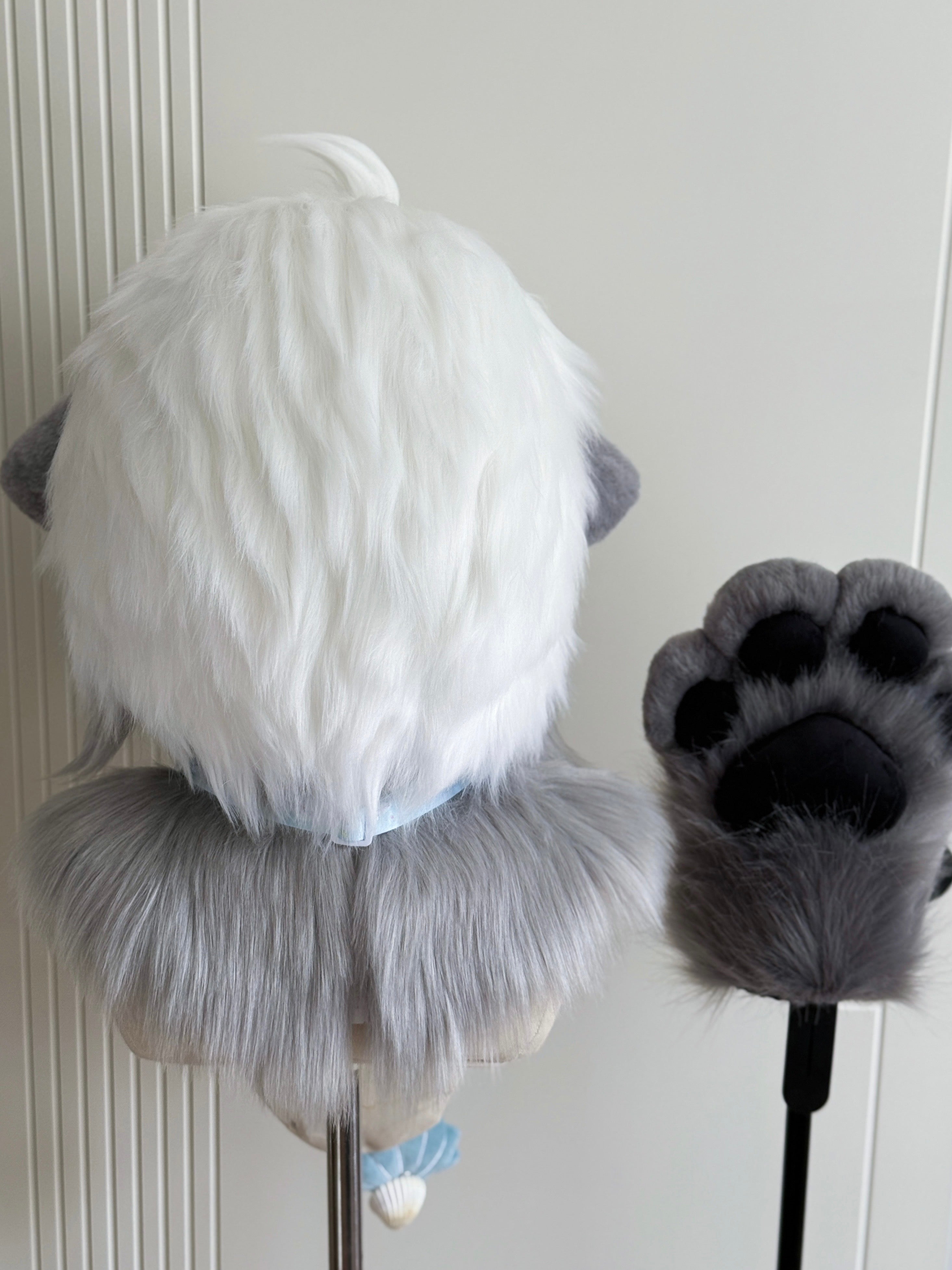Baby Sea Otter Kemono Fursuit Head (Gift Handpaws)
