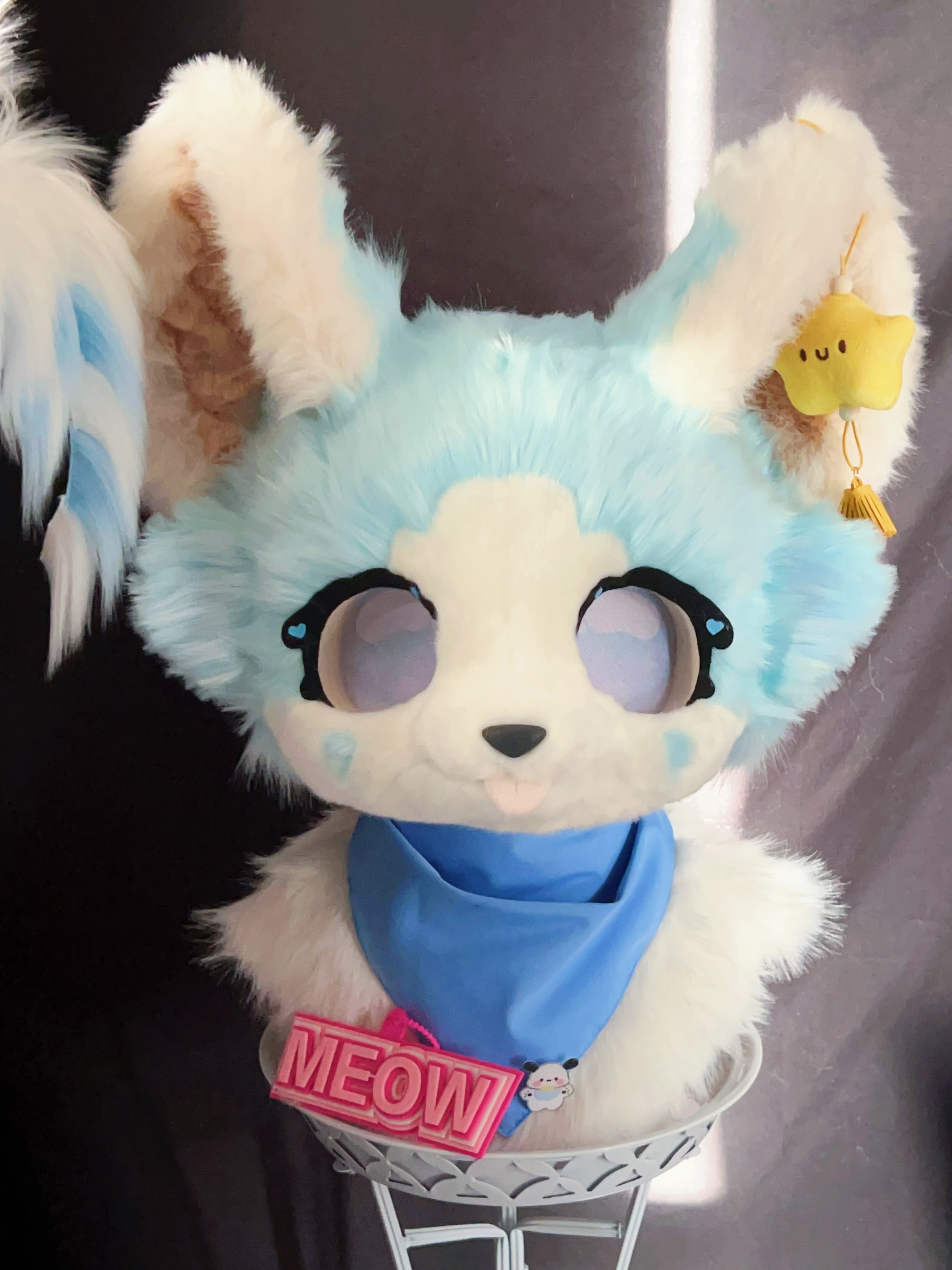 <OMOMO Selection> Blue Mouse Kemono Fursuits（Removable hair）