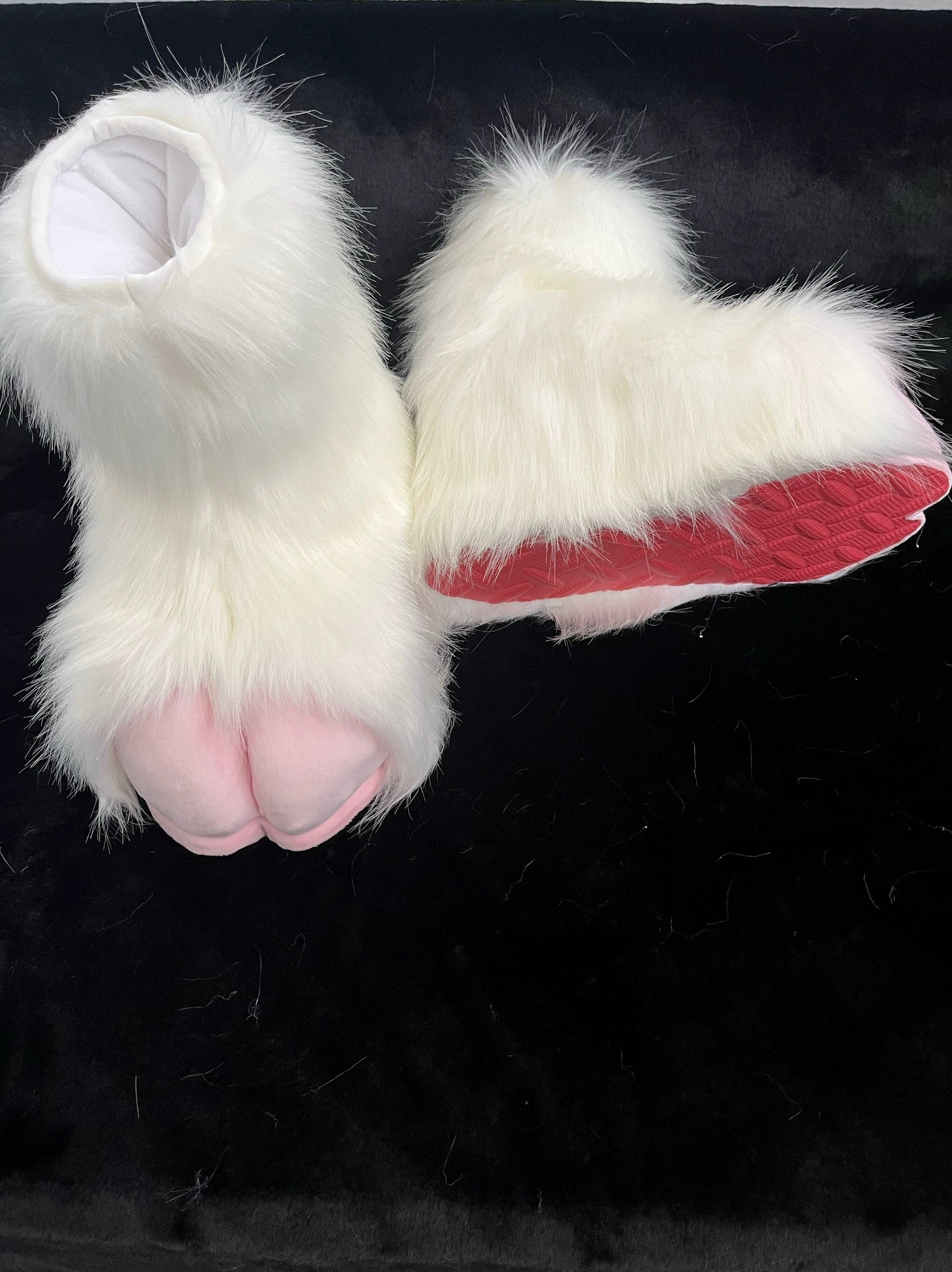 Furry lamb hoof outdoor hoof in stock