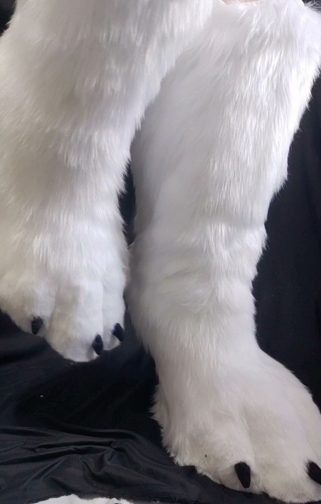 Long animal feet realistic