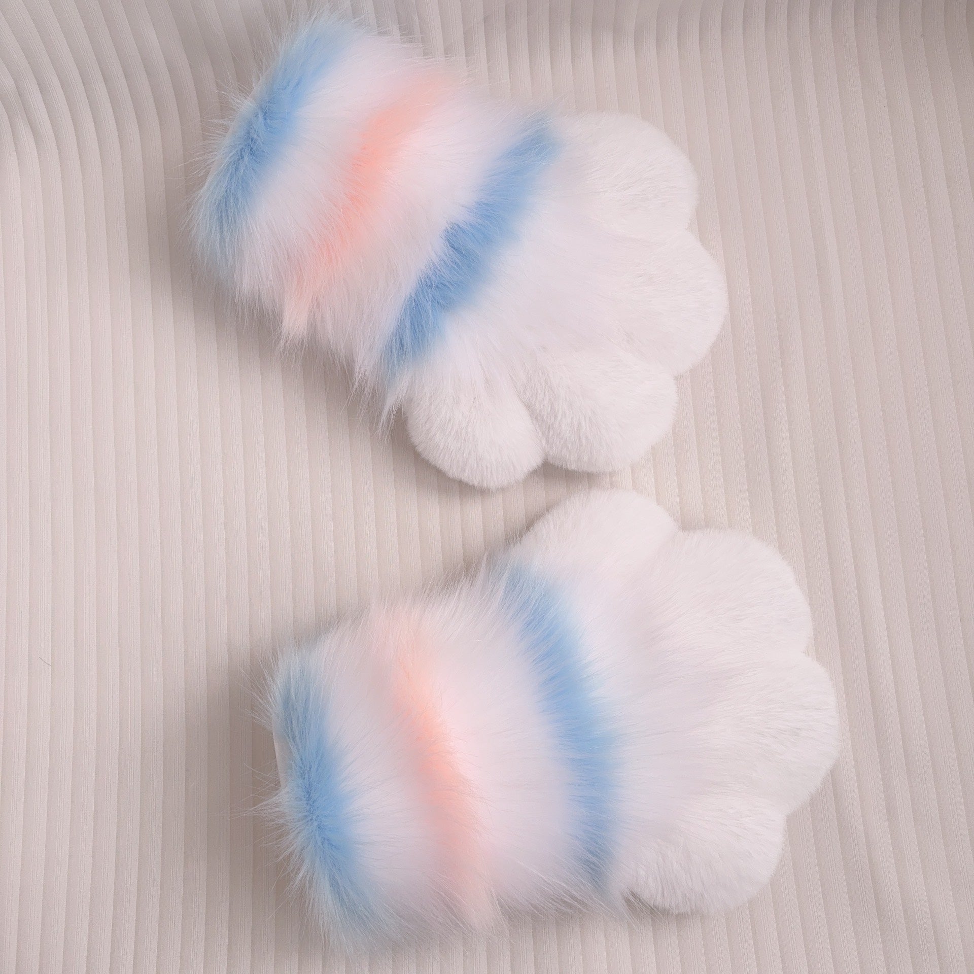 Powder blue gradient claw matching claw