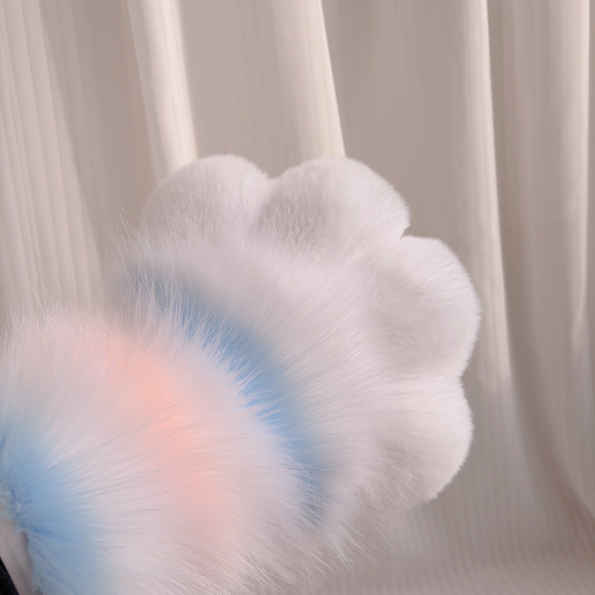 Powder blue gradient claw matching claw