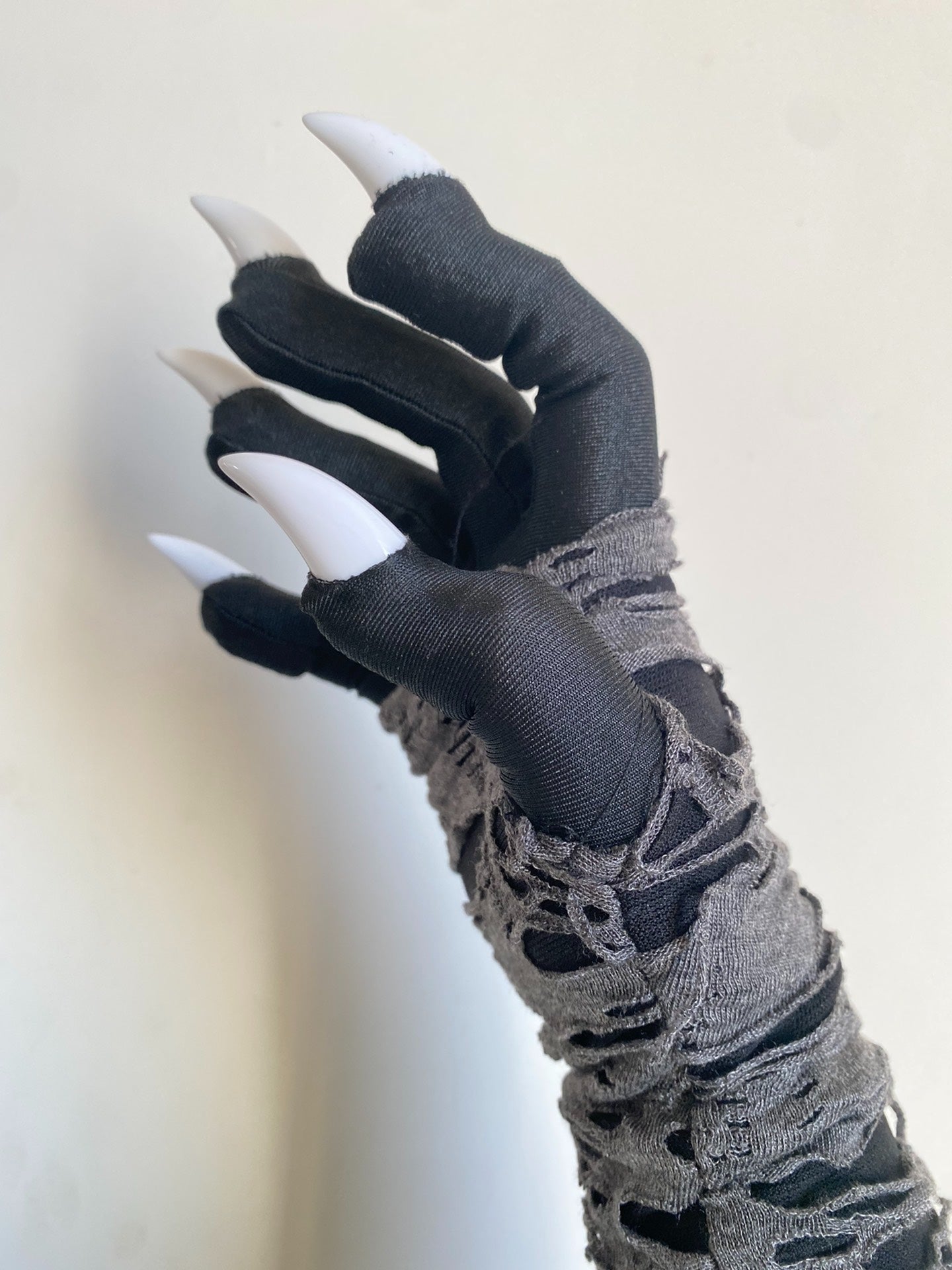 fur suit claws