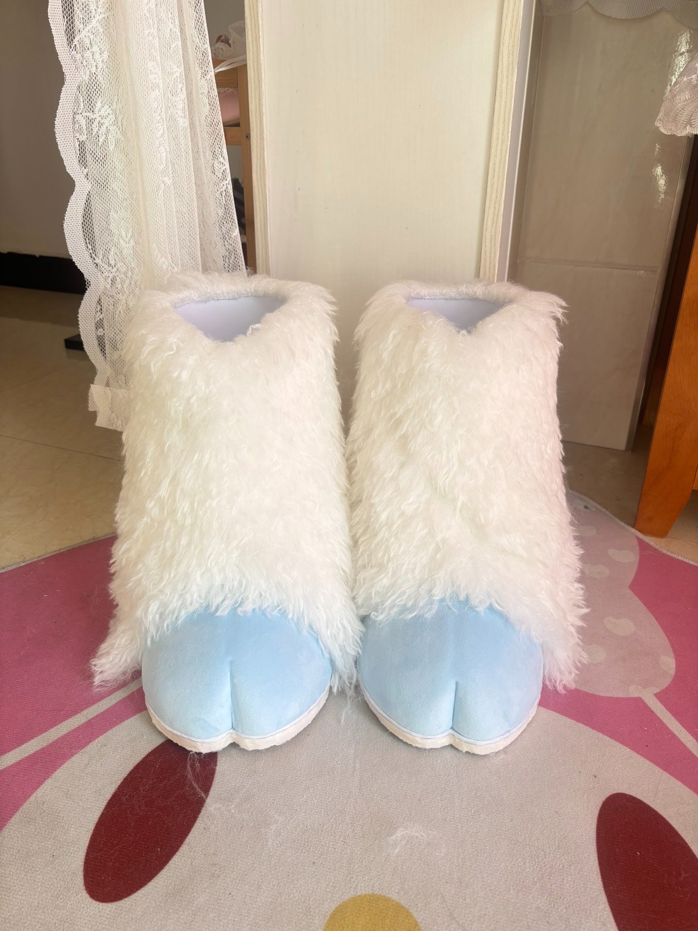 Custom long toss sheep feet kig sheep feet animal suit sheep feet