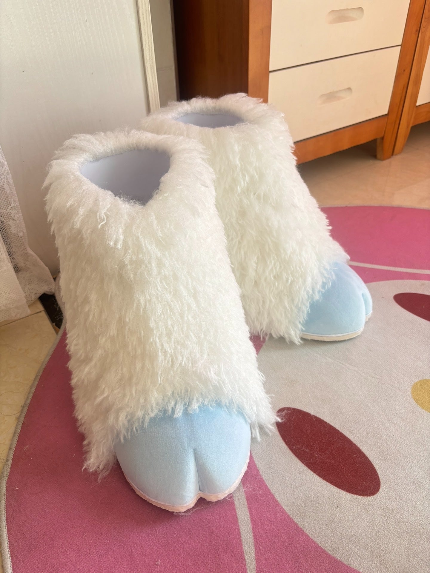 Custom long toss sheep feet kig sheep feet animal suit sheep feet