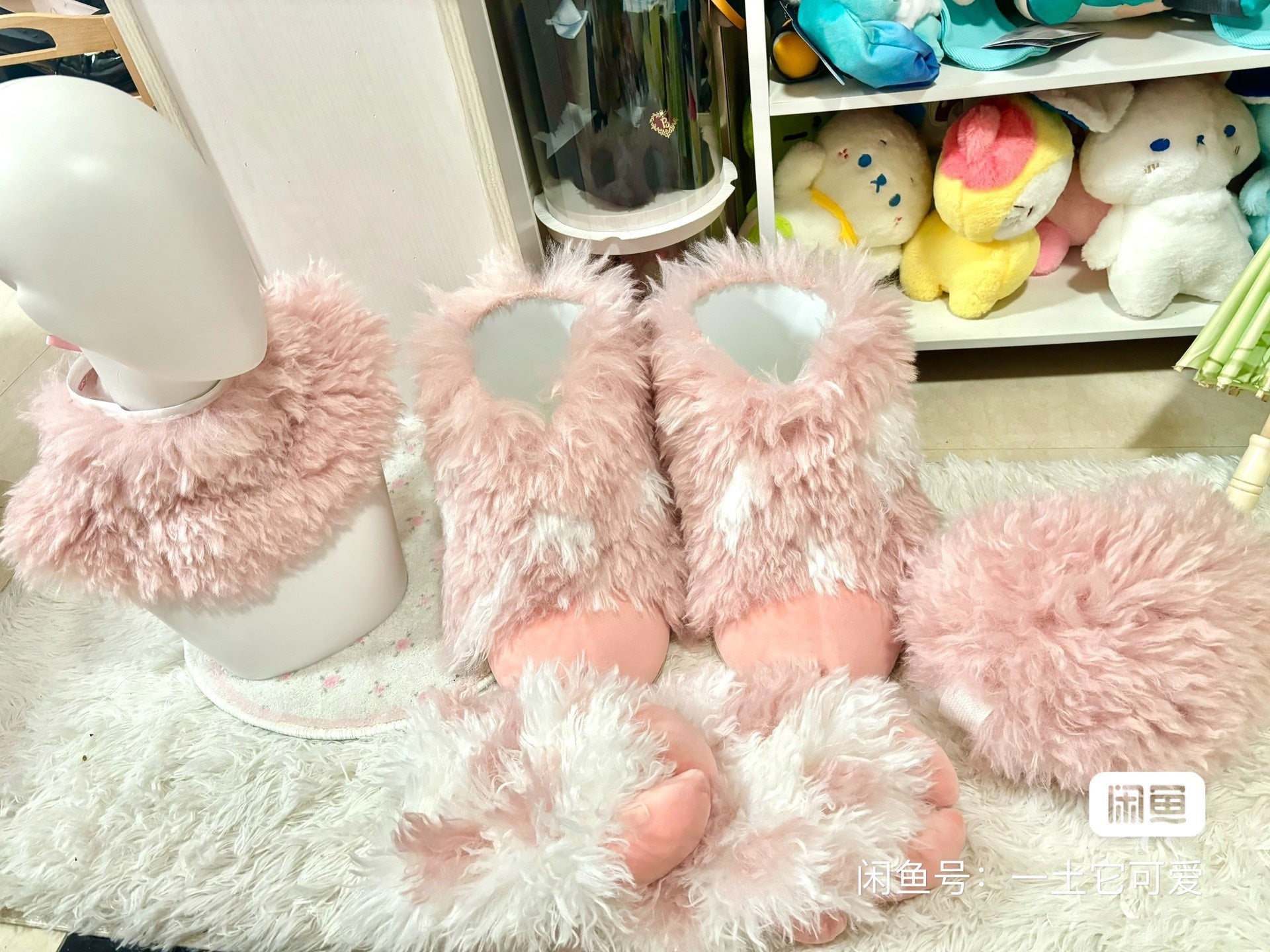 Custom long toss sheep feet kig sheep feet animal suit sheep feet