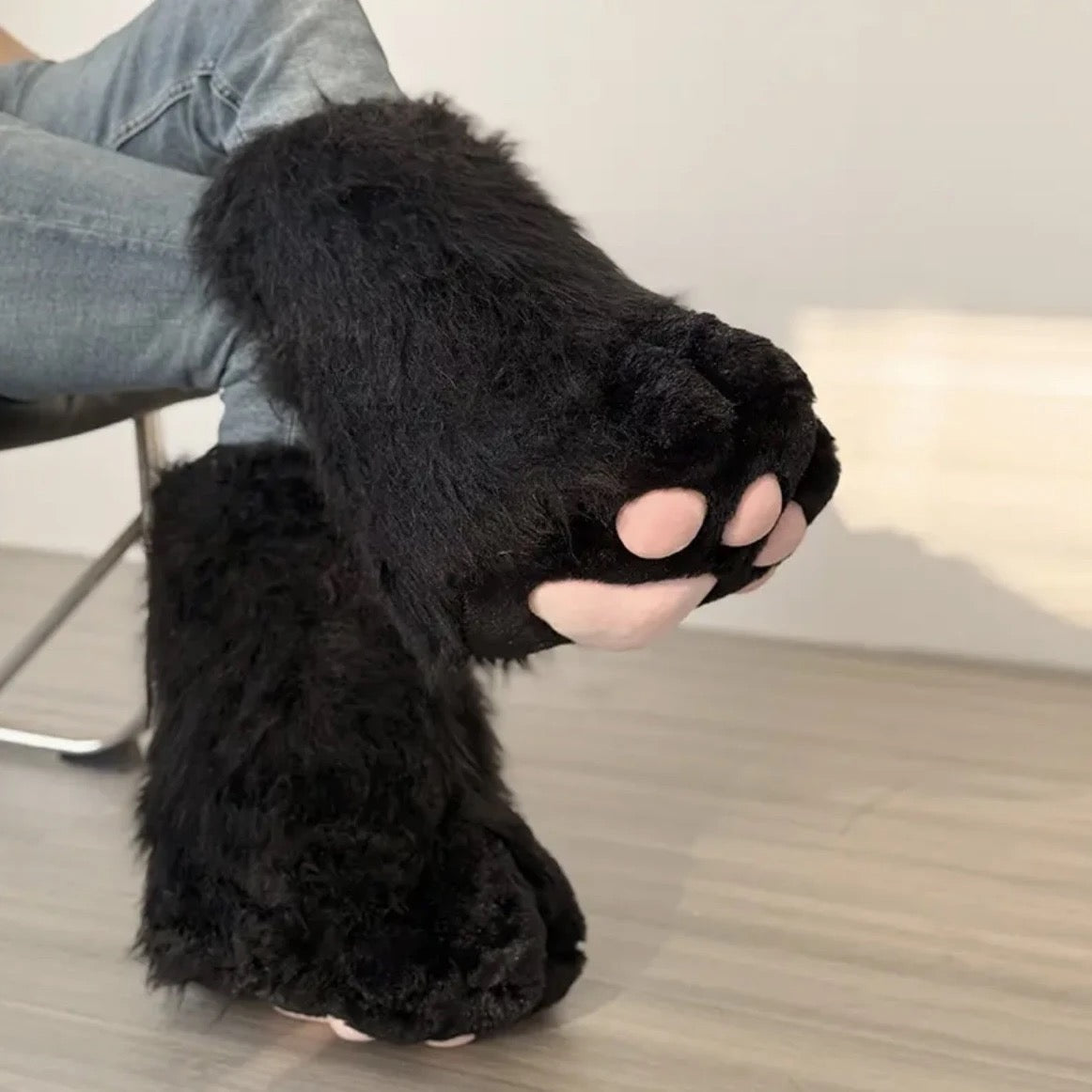 Cute cat claws thickened foot covers