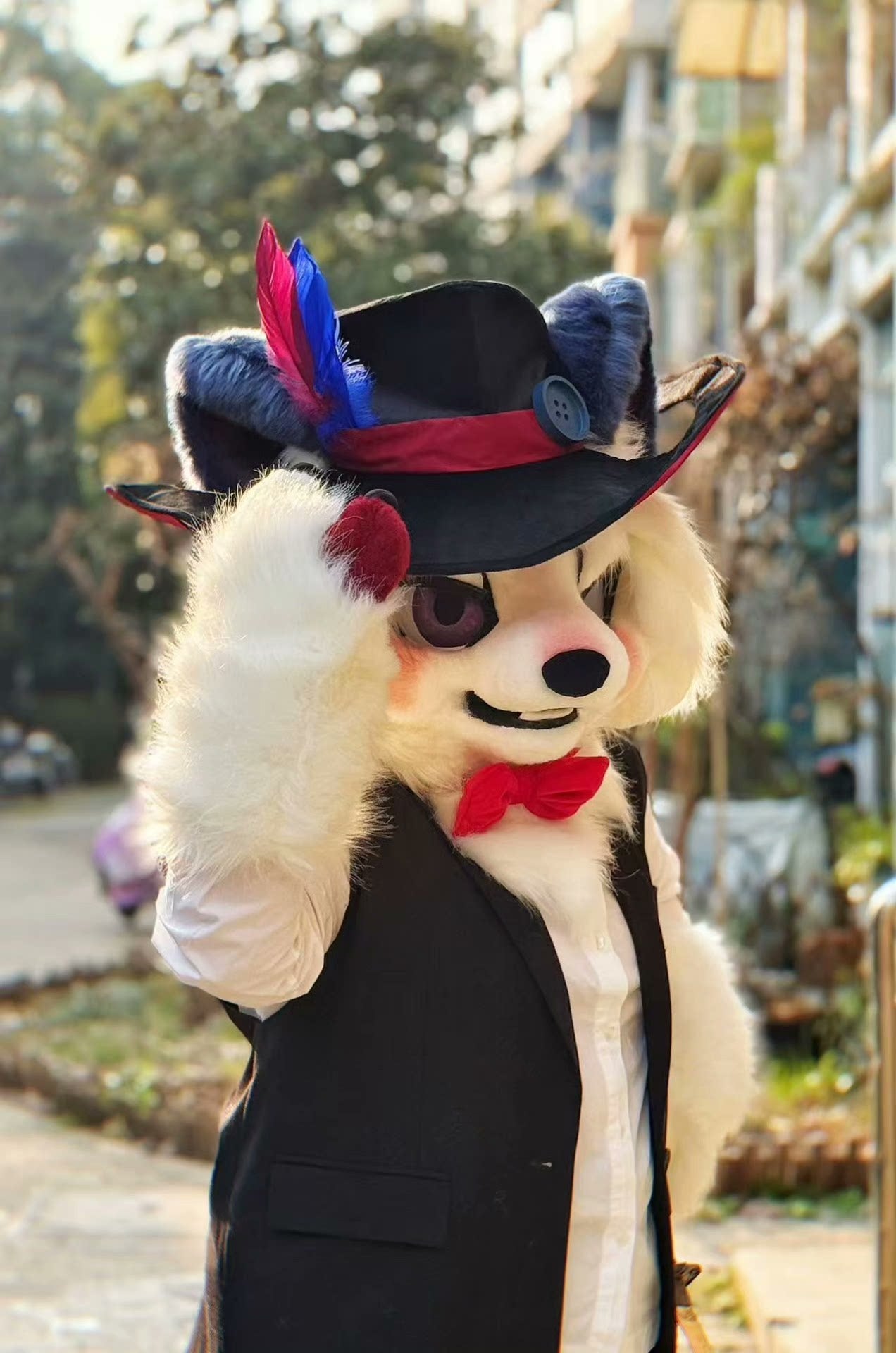 Customized furry hat accessories