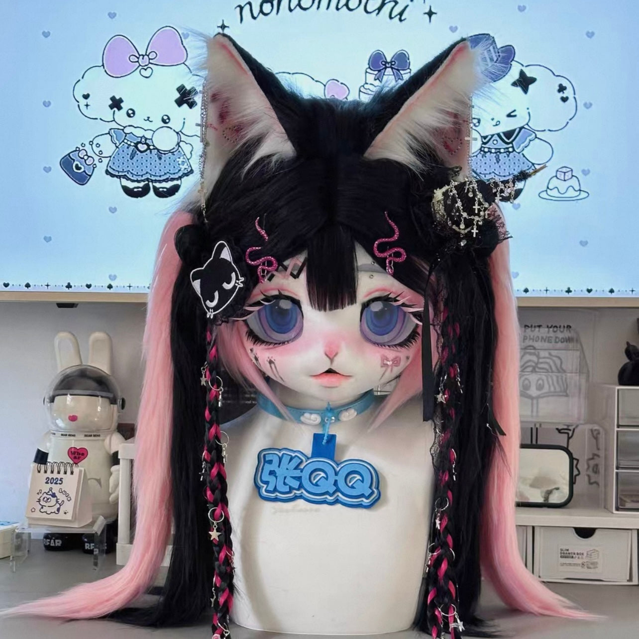 Light Yabby Style Kig Head Fursuit