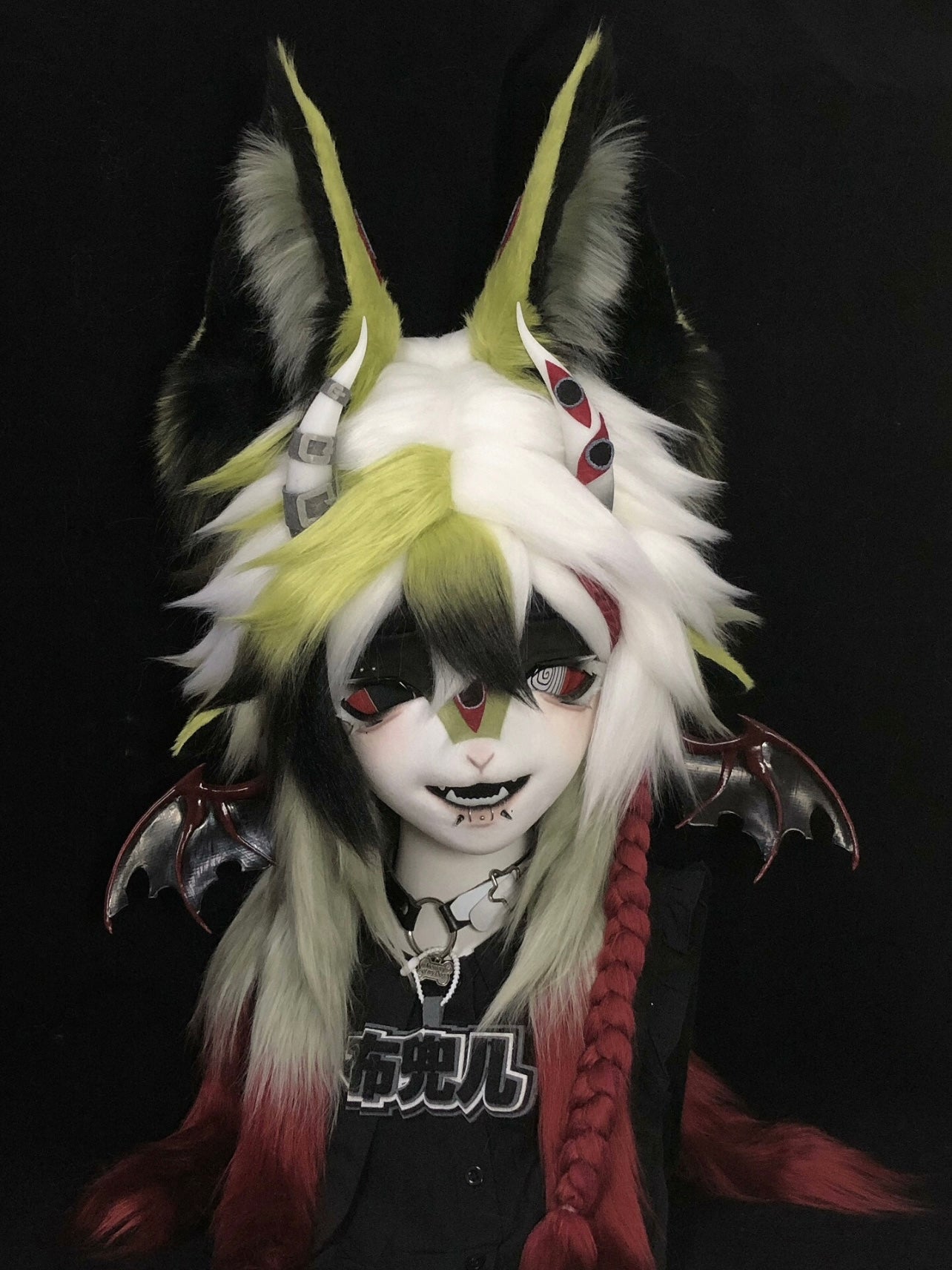 Glowing-Eyes Kig Head Fursuit