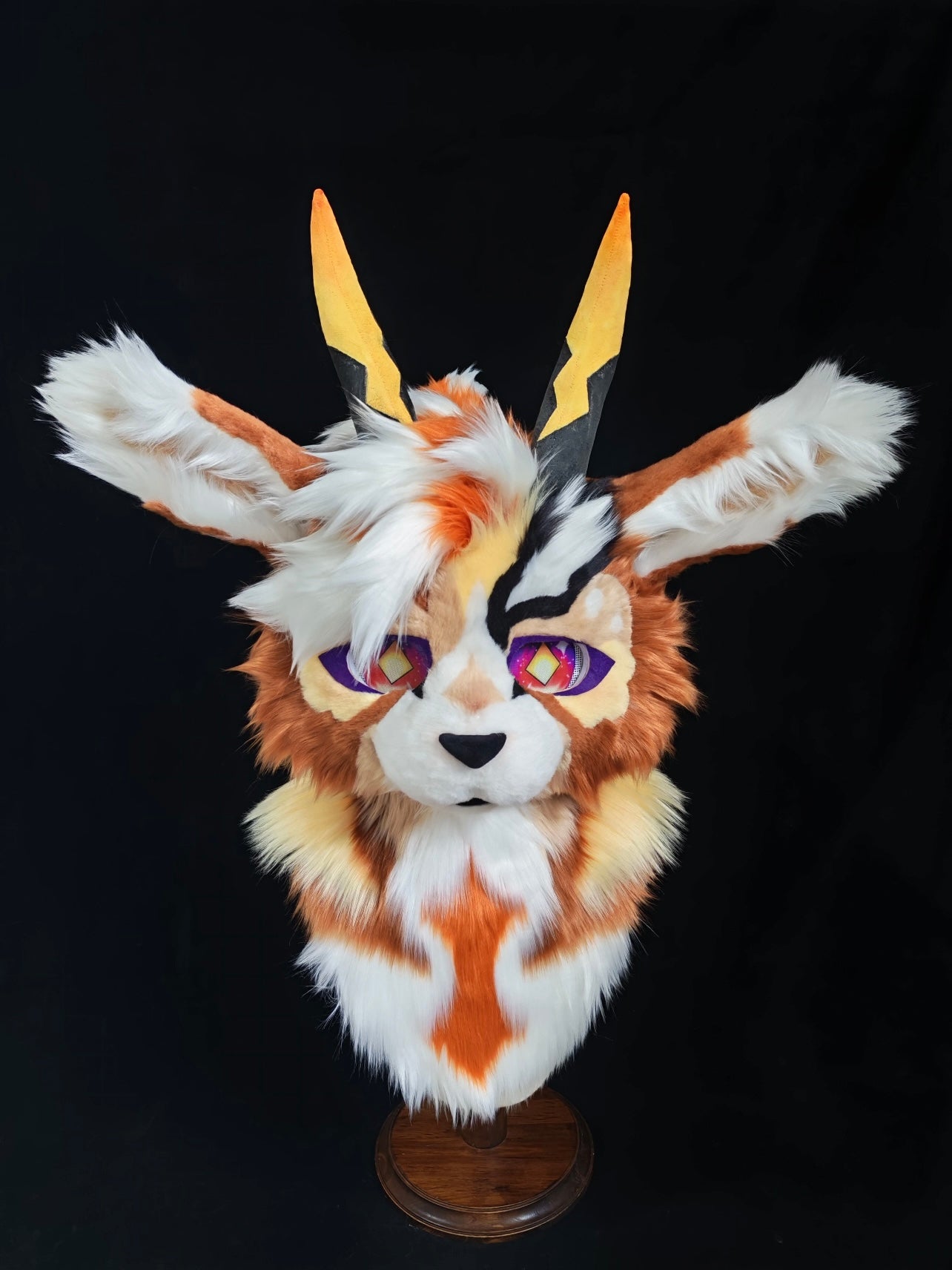 Antelope-Leopard Mixed Head Fursuit